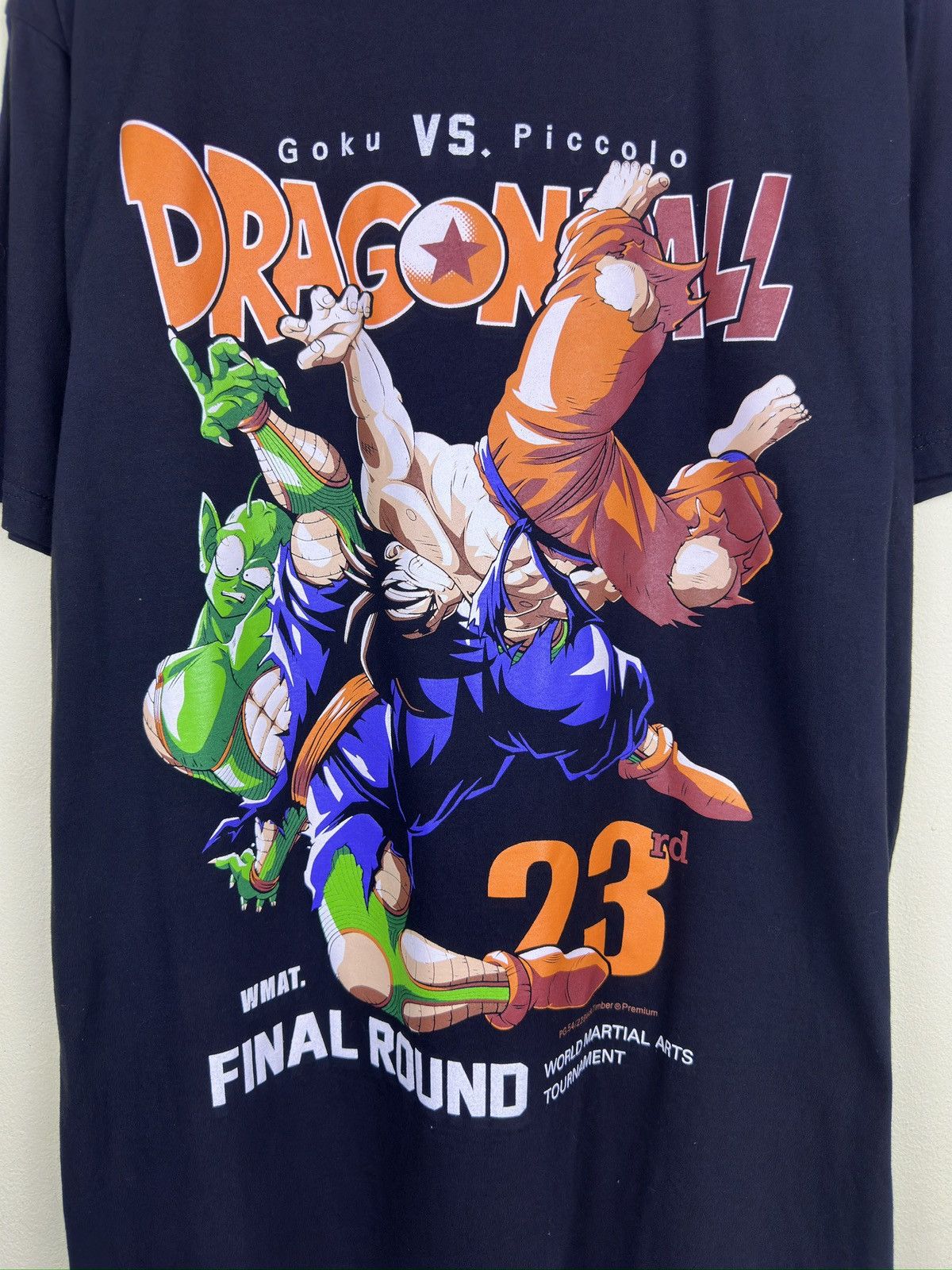 Anime Dragonball Z Goku vs Piccolo Black Timber Tshirt A177 Size US M / EU 48-50 / 2 - 2 Thumbnail