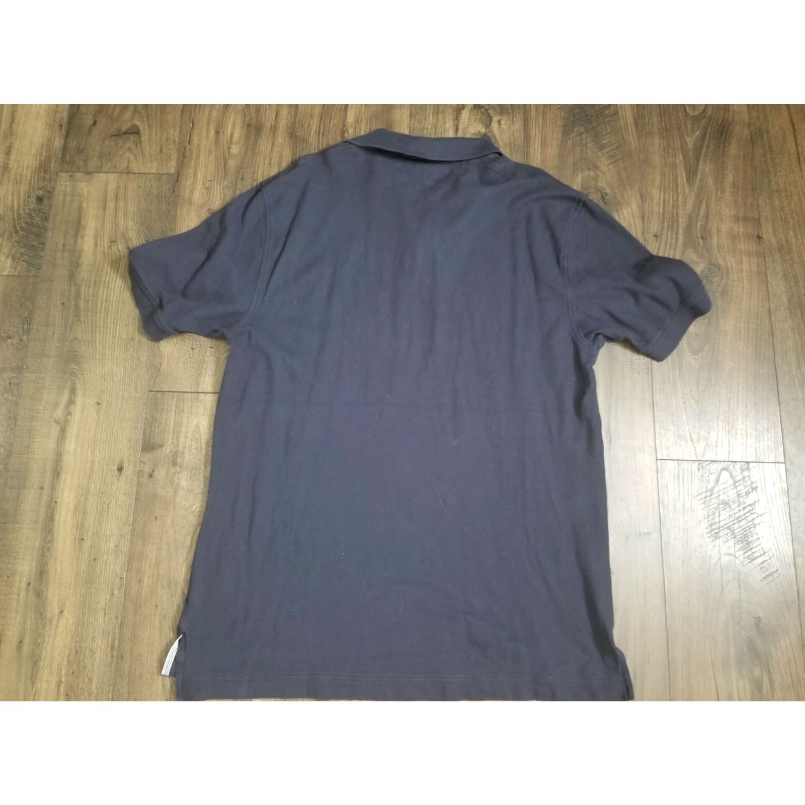 Tommy Hilfiger VINTAGE Retro 2010 Mens XL Tommy Hilfiger Navy Blue Polo Shirt Short Sleeve Size US XL / EU 56 / 4 - 2 Thumbnail
