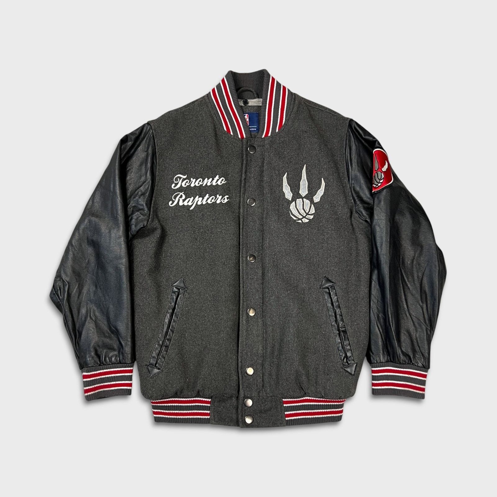 NBA × Vintage Vintage Y2K Toronto Raptors Jacket NBA Basketball Varsity Size US S / EU 44-46 / 1 - 1 Thumbnail