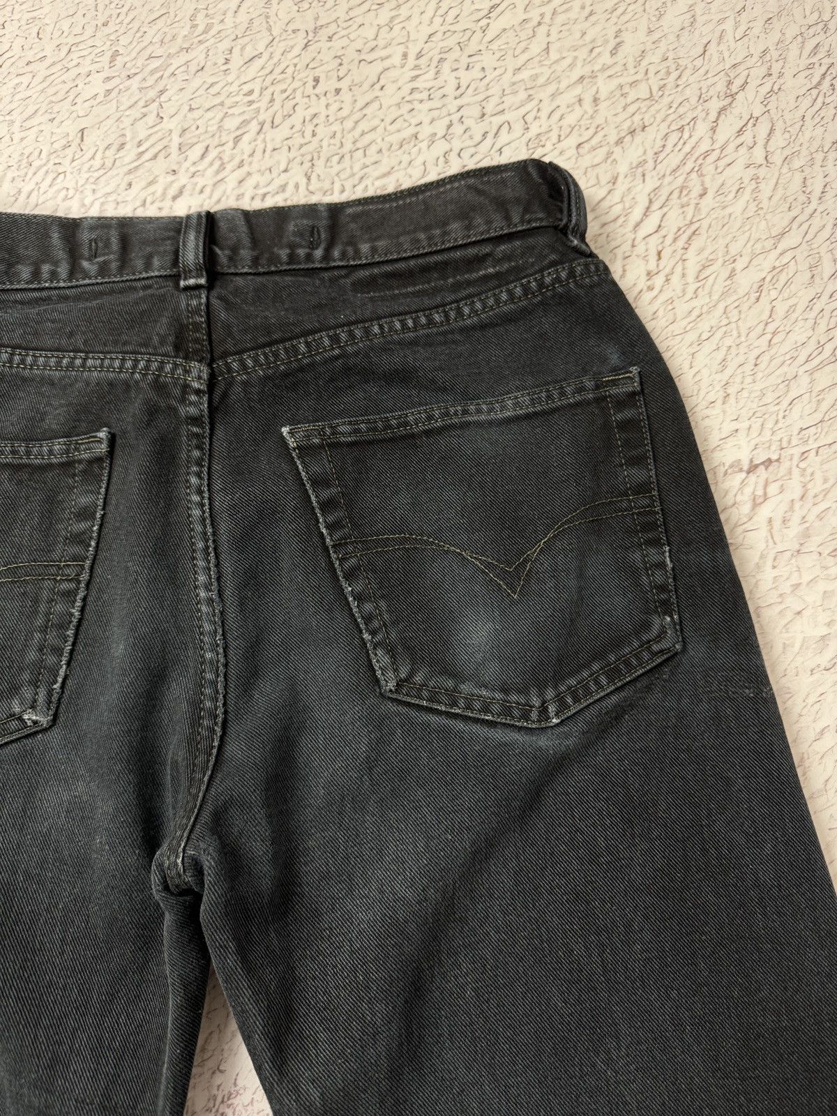Diesel Diesel vintage faded distressed black denim jeans Size US 30 / EU 46 - 19 Thumbnail