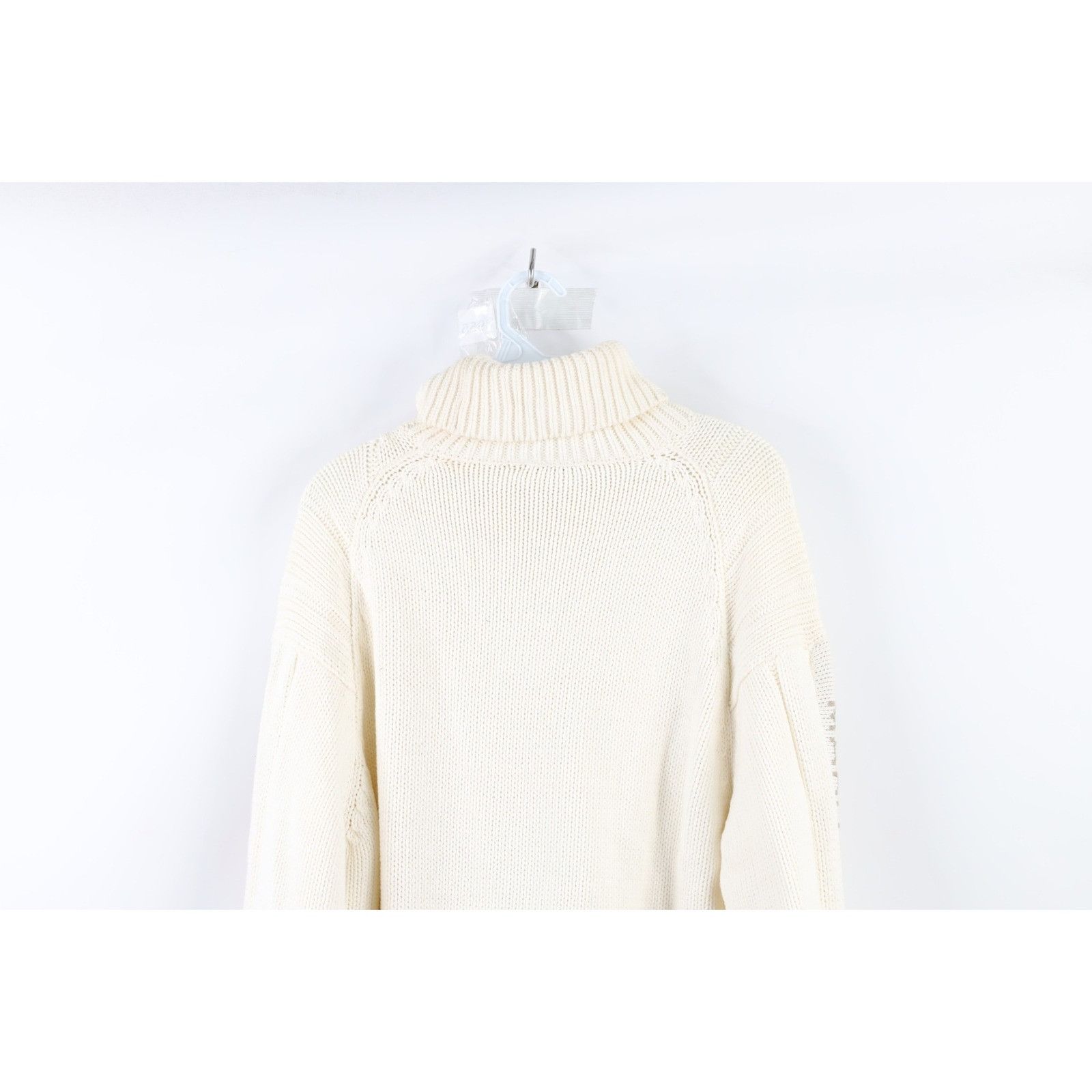 Marithe + Francois Girbaud NOS Vintage 90s Marithe Francois Girbaud Turtleneck Sweater Size US L / EU 52-54 / 3 - 10 Thumbnail