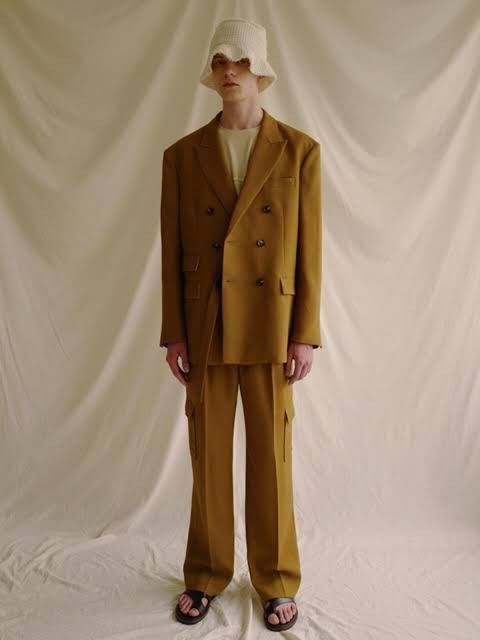 image of Andersson Bell Pants in Mustard, Men's (Size 32)