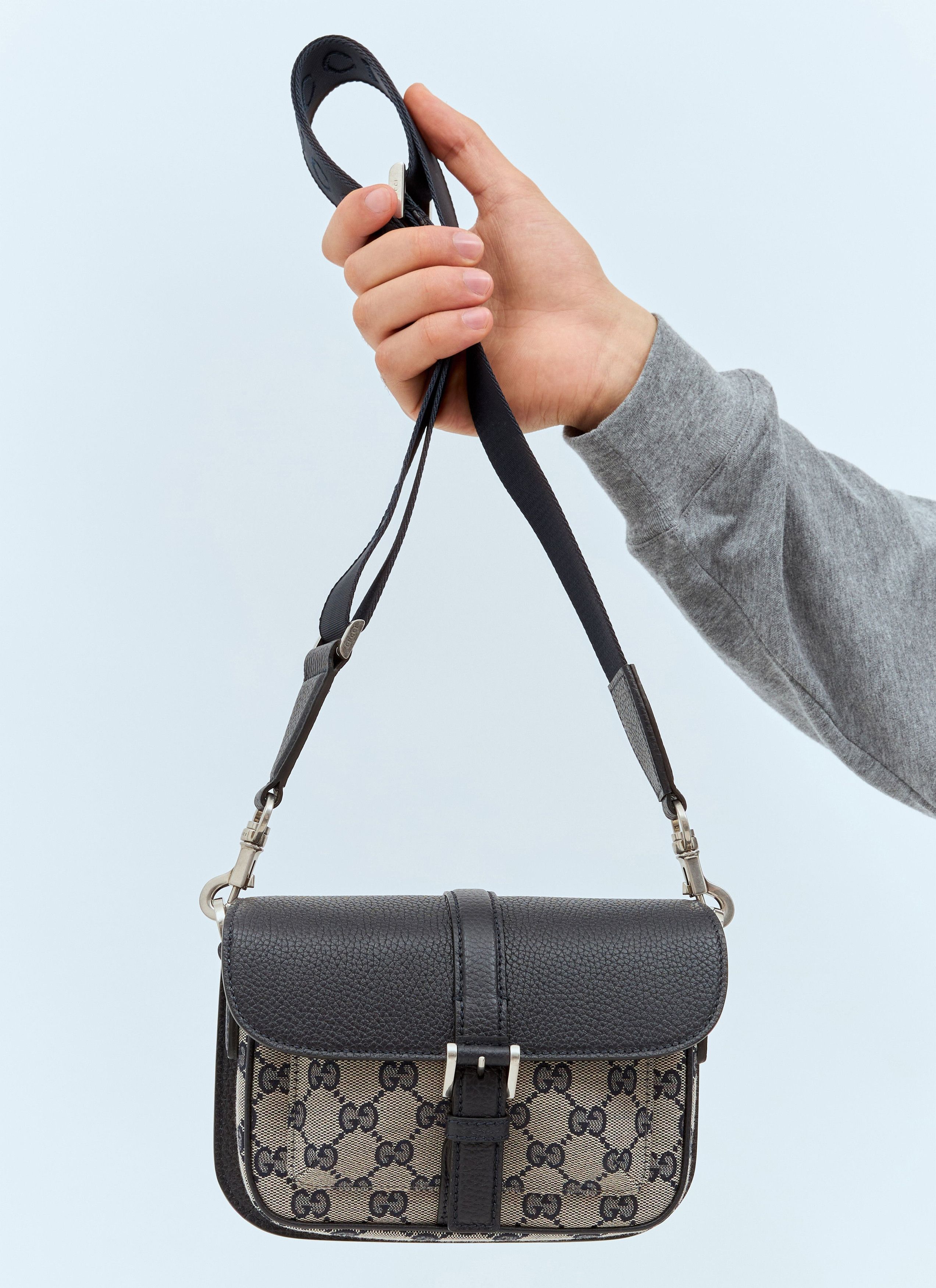 Gucci oc11z1225 Size: OS / GG Mini Bag in Beige & Blue Size ONE SIZE - 1 Thumbnail