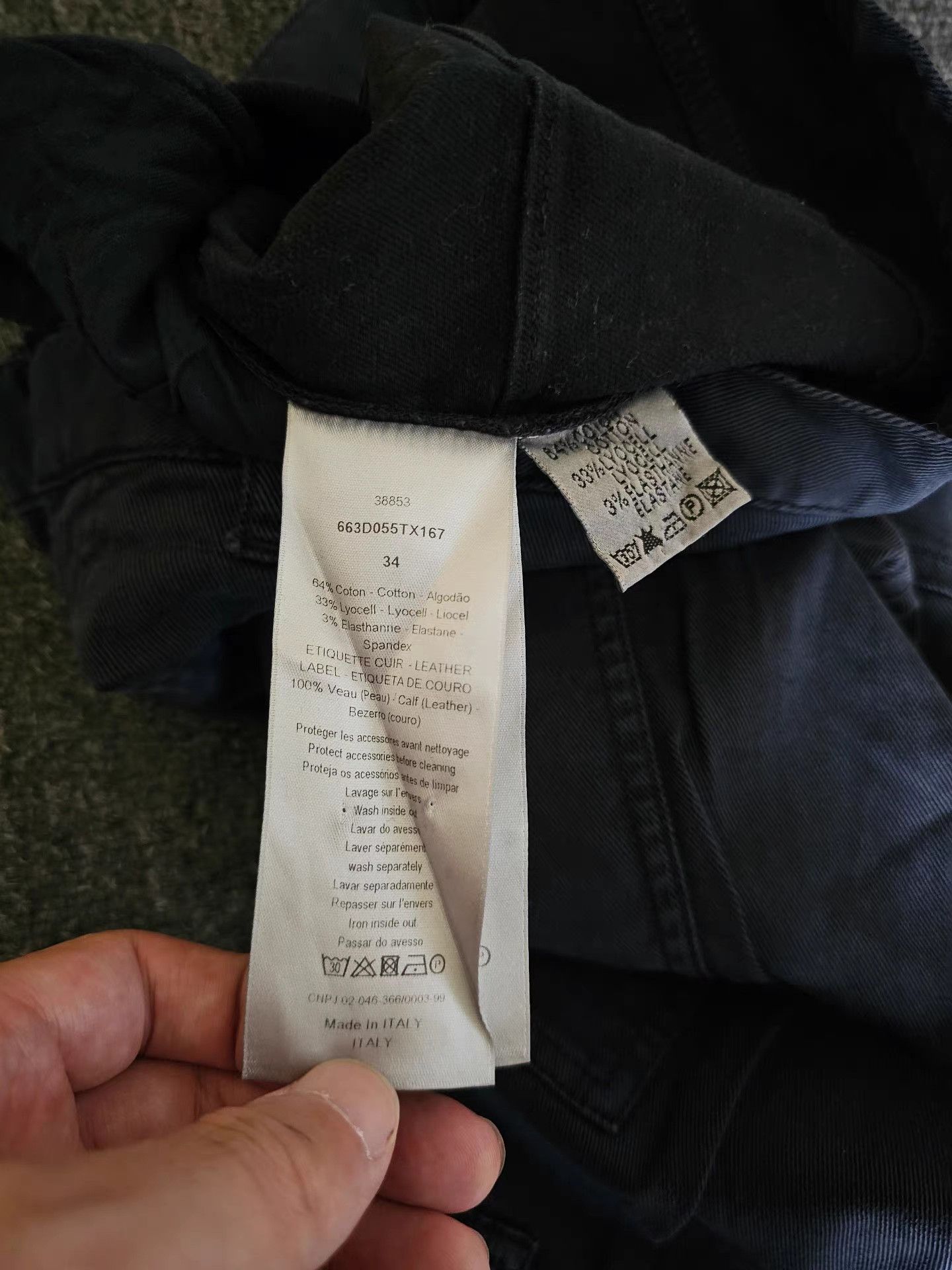 Dior Dior Cargo Pants / Casual Pants Size US 34 / EU 50 - 4 Thumbnail
