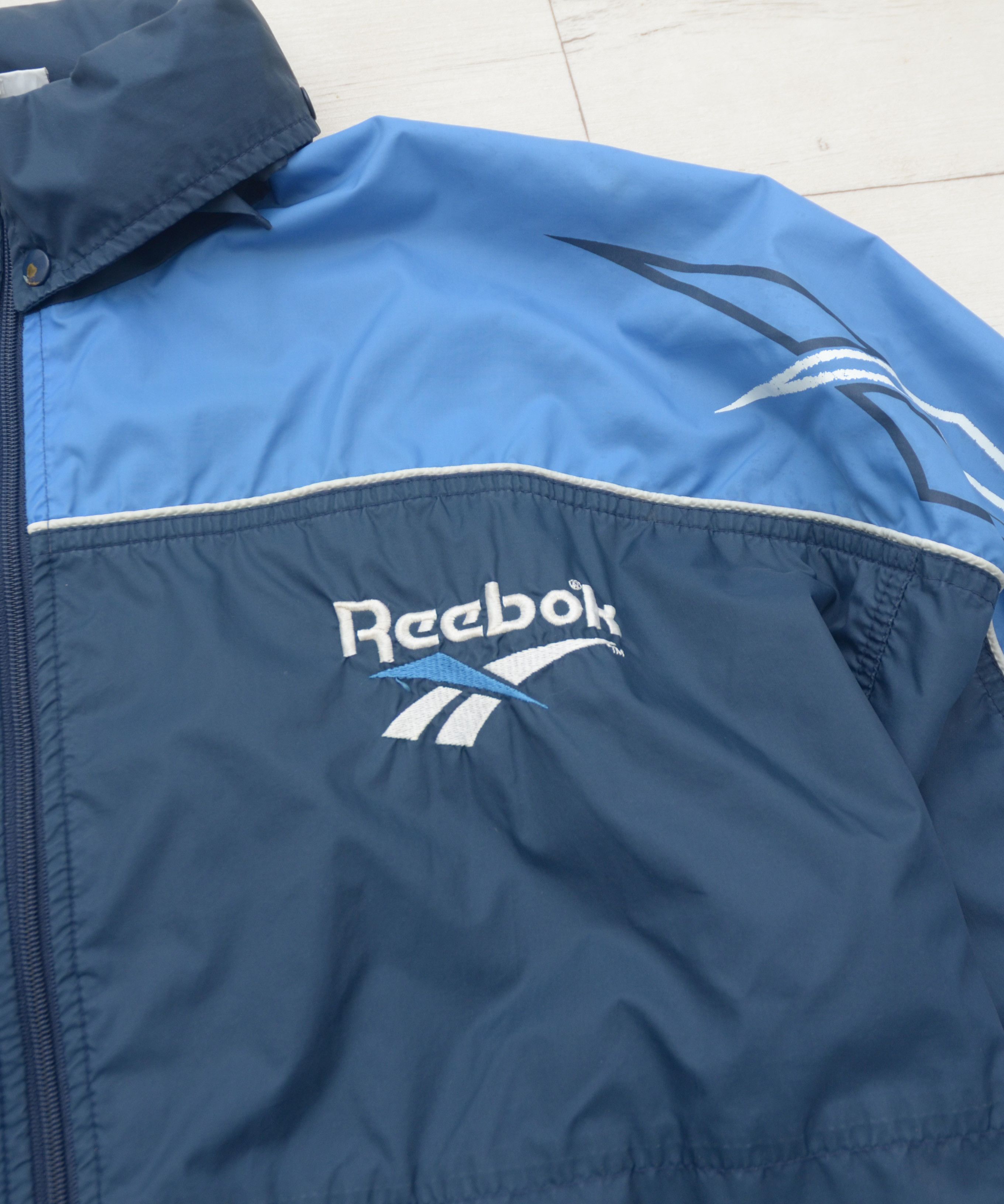 Reebok × UEFA × Vintage Reebok Vintage Nylon Soccer UEFA 90s Champions League Size US L / EU 52-54 / 3 - 4 Thumbnail