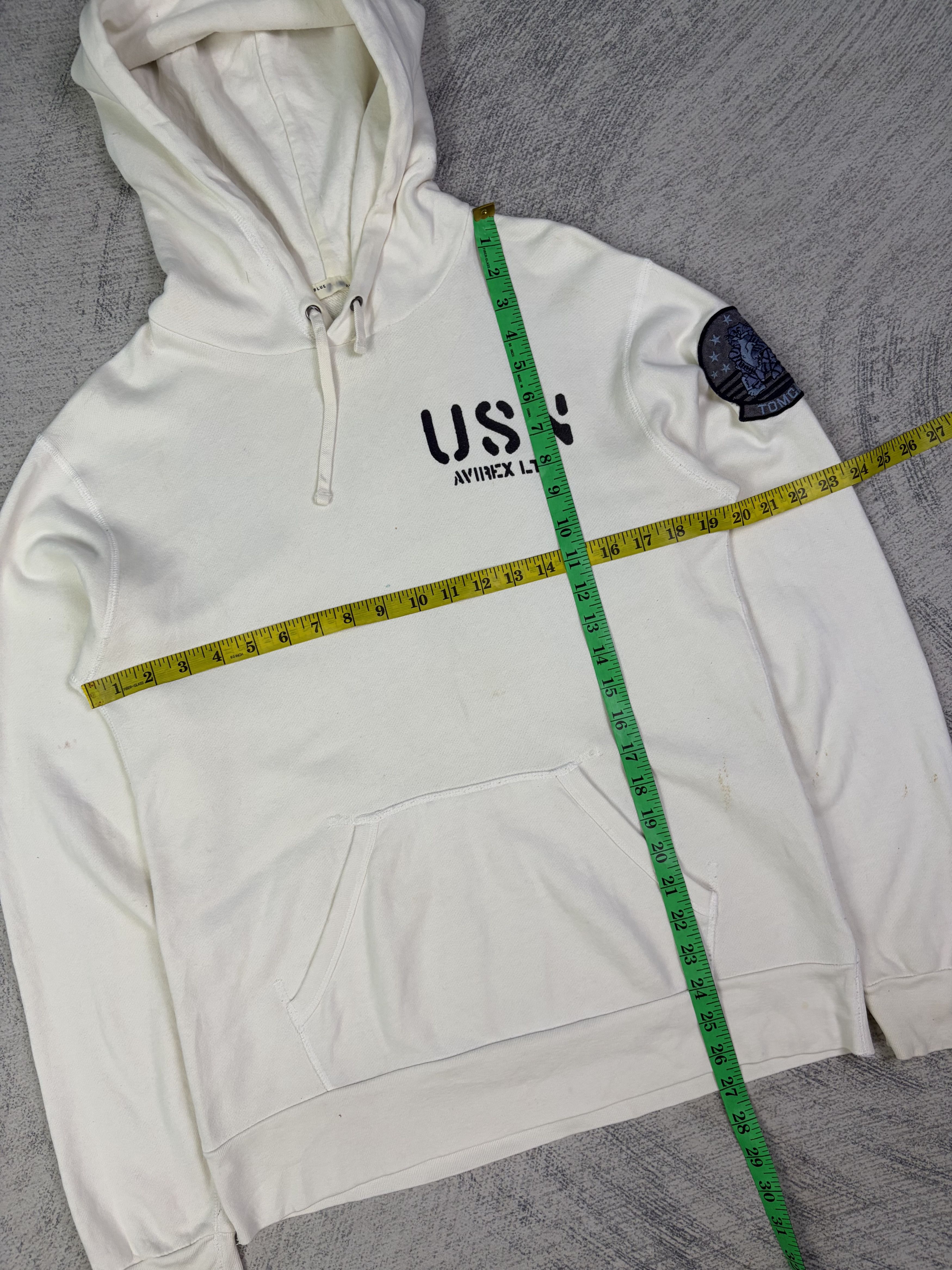Avirex Avirex Type Blue USN Tomcat VF-14 Pullover Hoodie Size US S / EU 44-46 / 1 - 11 Thumbnail