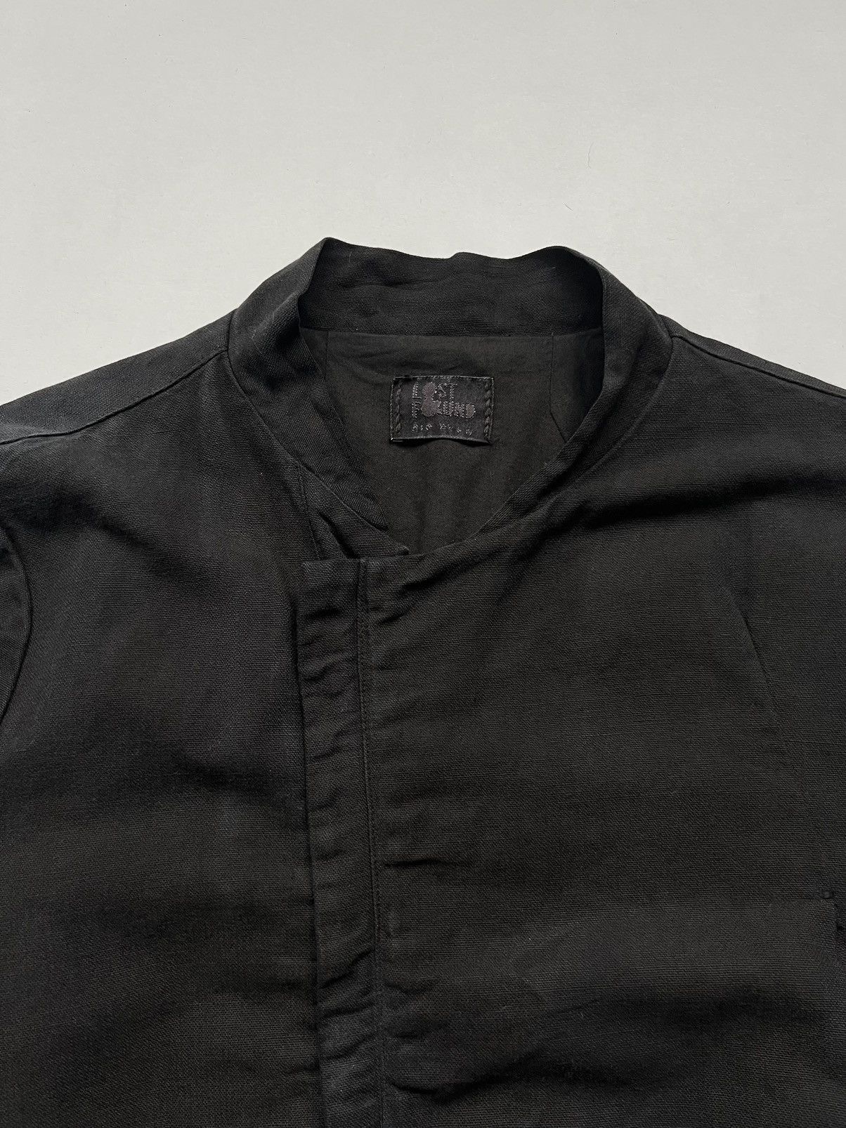 Individual Sentiments 🇮🇹Lost&Found Ria Dunn Linen Asymmetrical Heavy Zip Up Jacket Size US L / EU 52-54 / 3 - 8 Thumbnail