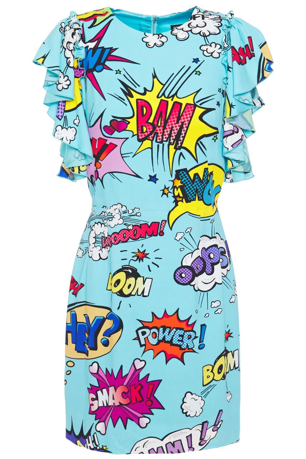Dolce & Gabbana o1y0825 Sleeveless Mini Dress in Multicolor Size XS / US 0-2 / IT 36-38 - 1 Thumbnail