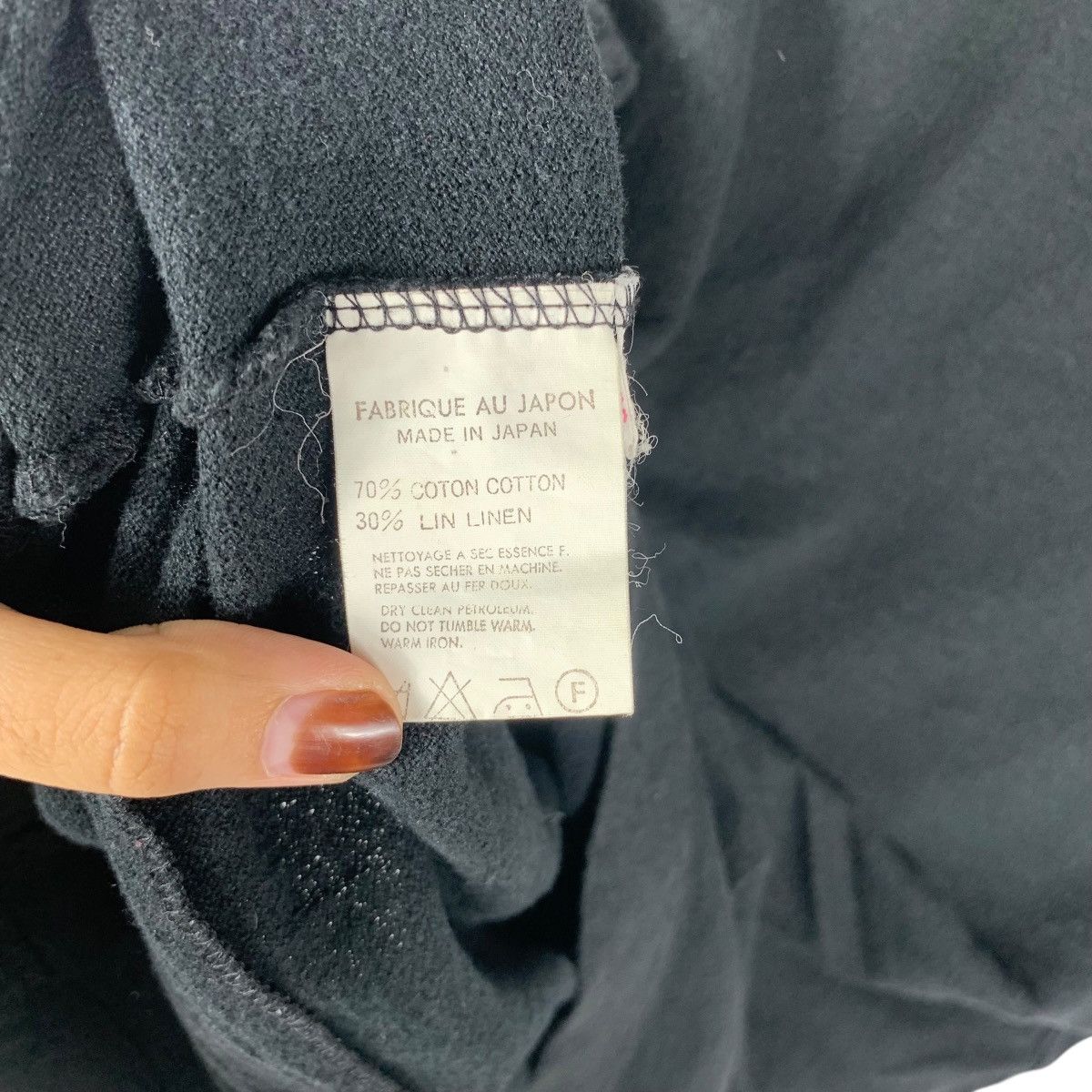 Yohji Yamamoto Vintage YOHJI YAMAMOTO INED Natural Pure Dyed Tank Top Tee Size S / US 4 / IT 40 - 6 Thumbnail