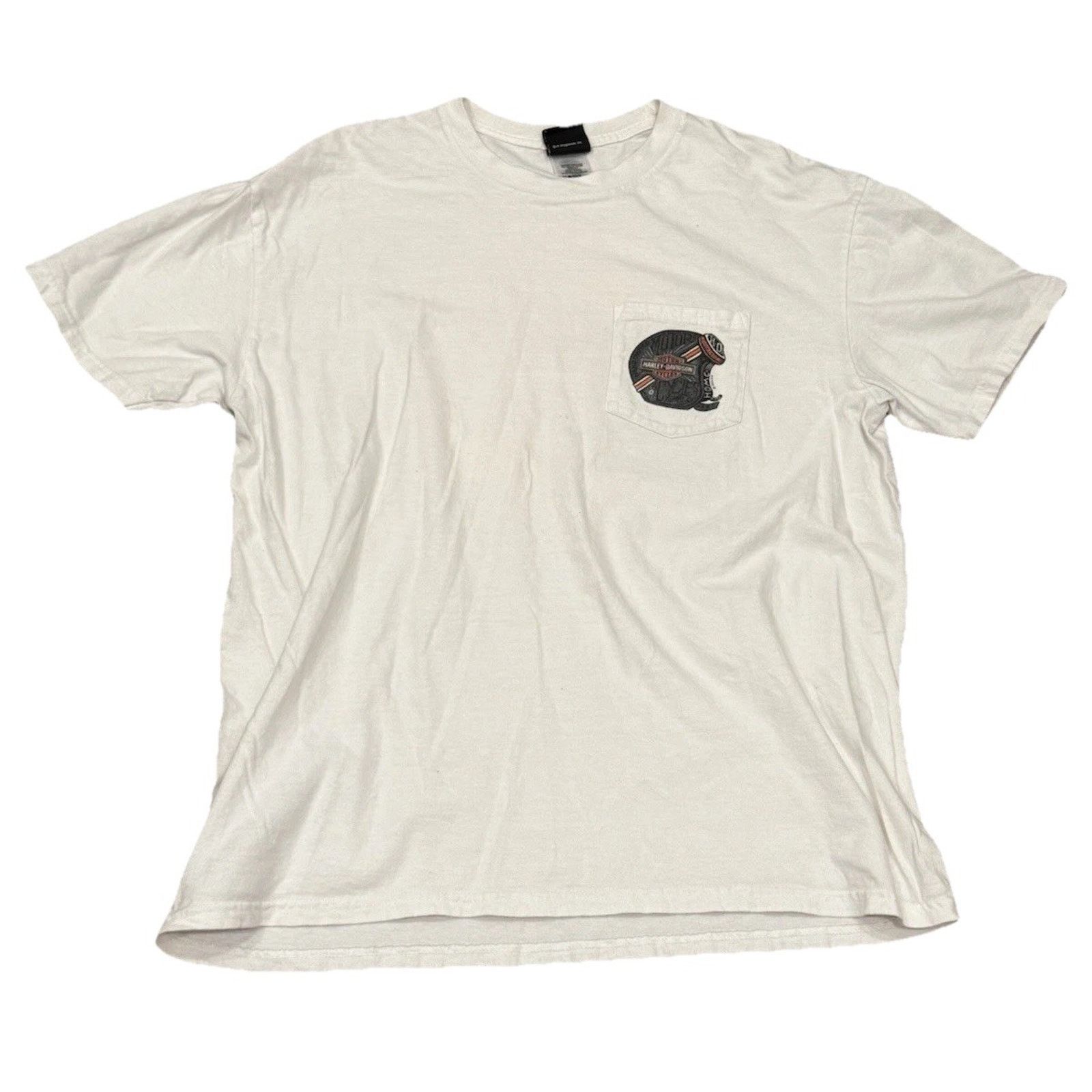 Harley Davidson Harley Davidson Biker Pocket Tee Shirt Men’s XL Georgia Zion Size US XL / EU 56 / 4 - 1 Thumbnail