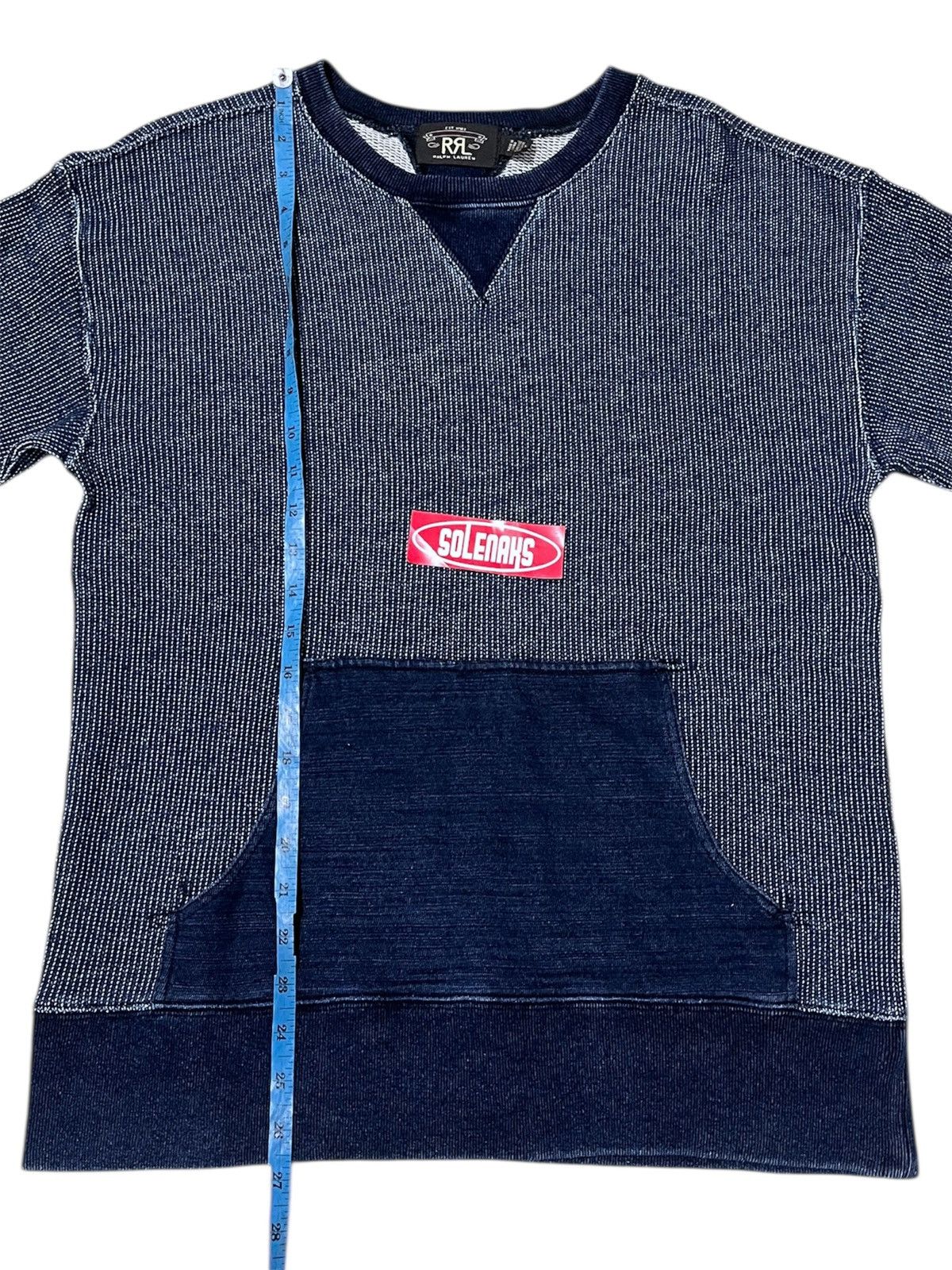 RRL Ralph Lauren Double RL polo ralph lauren indigo sweatshirt Size US S / EU 44-46 / 1 - 4 Thumbnail