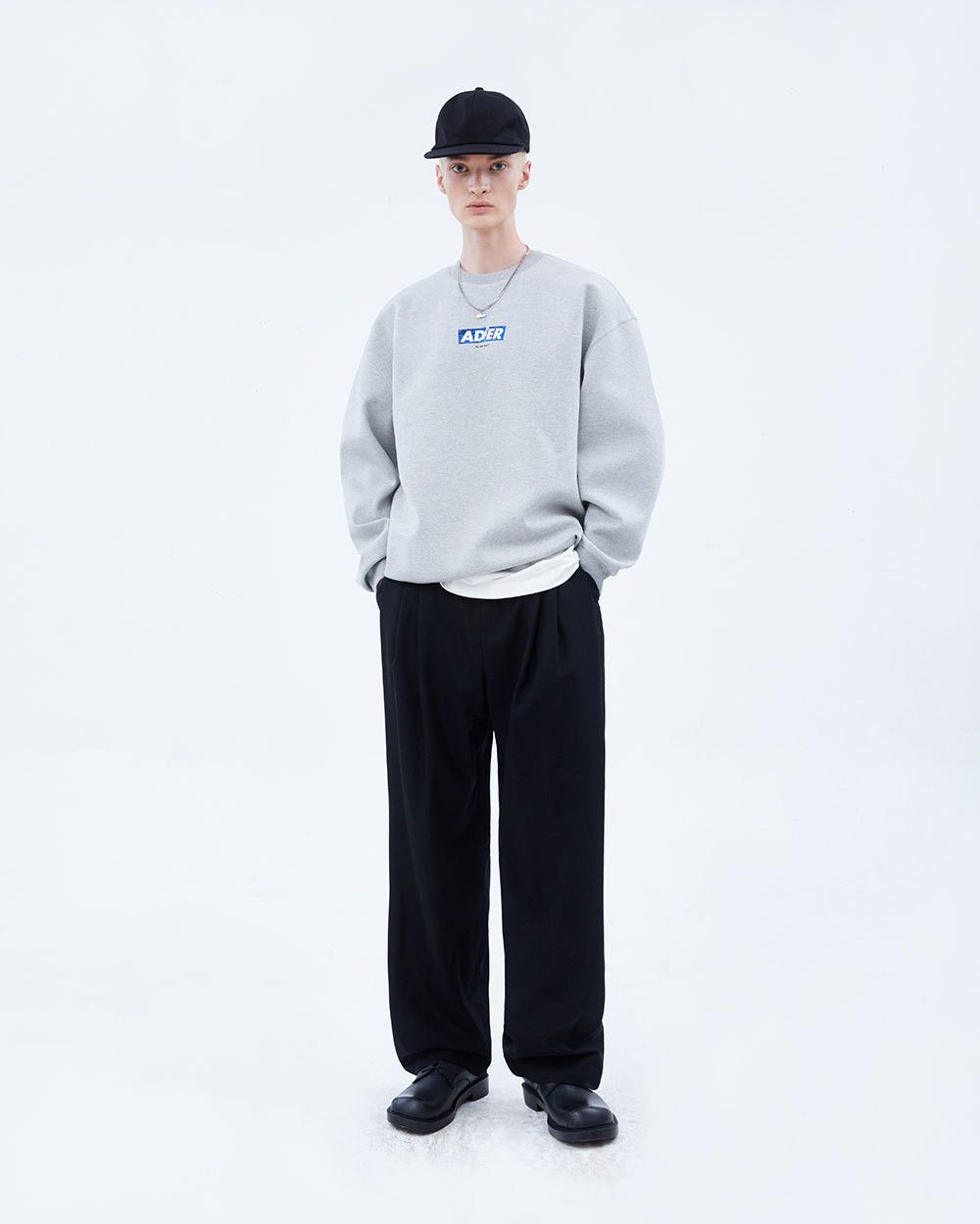 ★ADER ERROR★Og; box 4211★ Ader Error ADER error Grey Og Box 4211 Sweatshirt | Grailed