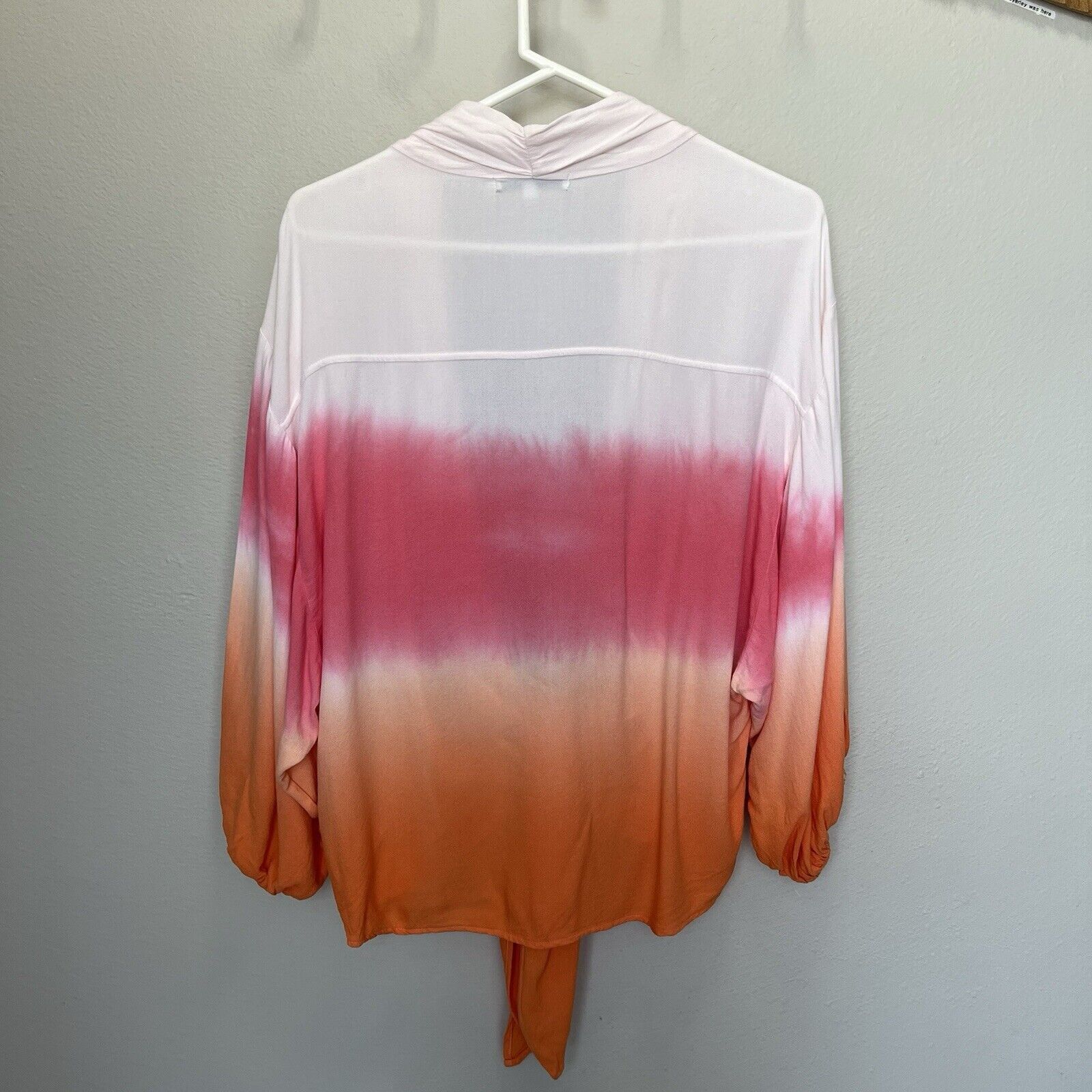 Young Fabulous & Broke Young Fabulous & Broke | Tie Front Top Ombré Dip Dye Pink Size S / US 4 / IT 40 - 6 Thumbnail