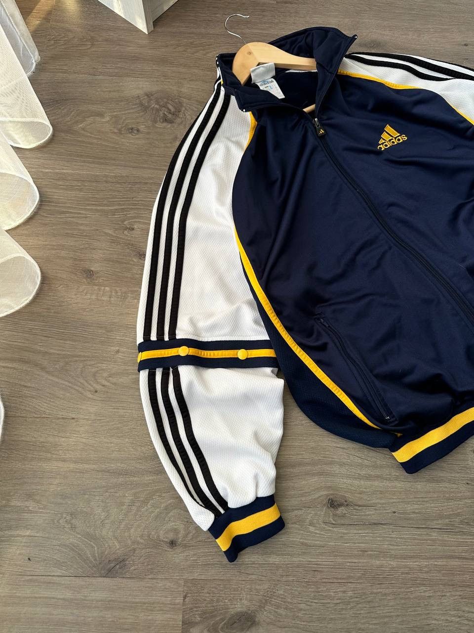 Adidas × Vintage Vintage Adidas Transforms Sportswear Full Zip Hoodie Size US L / EU 52-54 / 3 - 8 Thumbnail