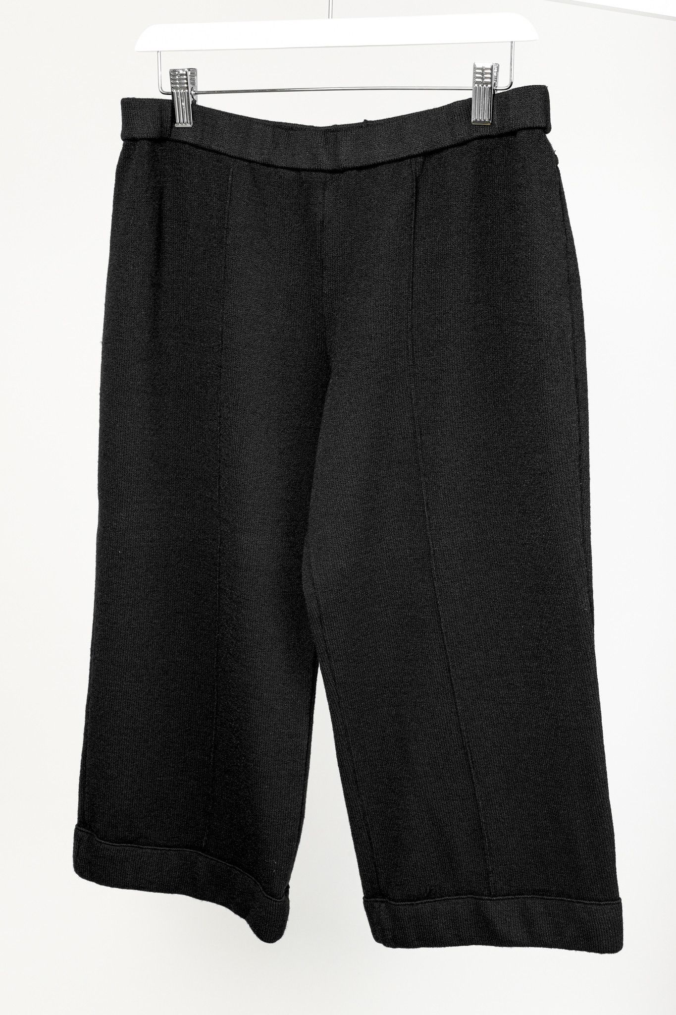 Other St. John Navy Knit Cropped Short Pant Size 30" / US 8 / IT 44 - 3 Thumbnail
