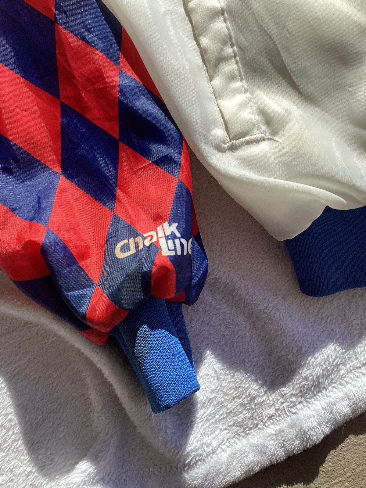 Chalk Line Vtg 1990 Super Bowl Louisiana city AOP chalk line jacket Size US XL / EU 56 / 4 - 7 Thumbnail