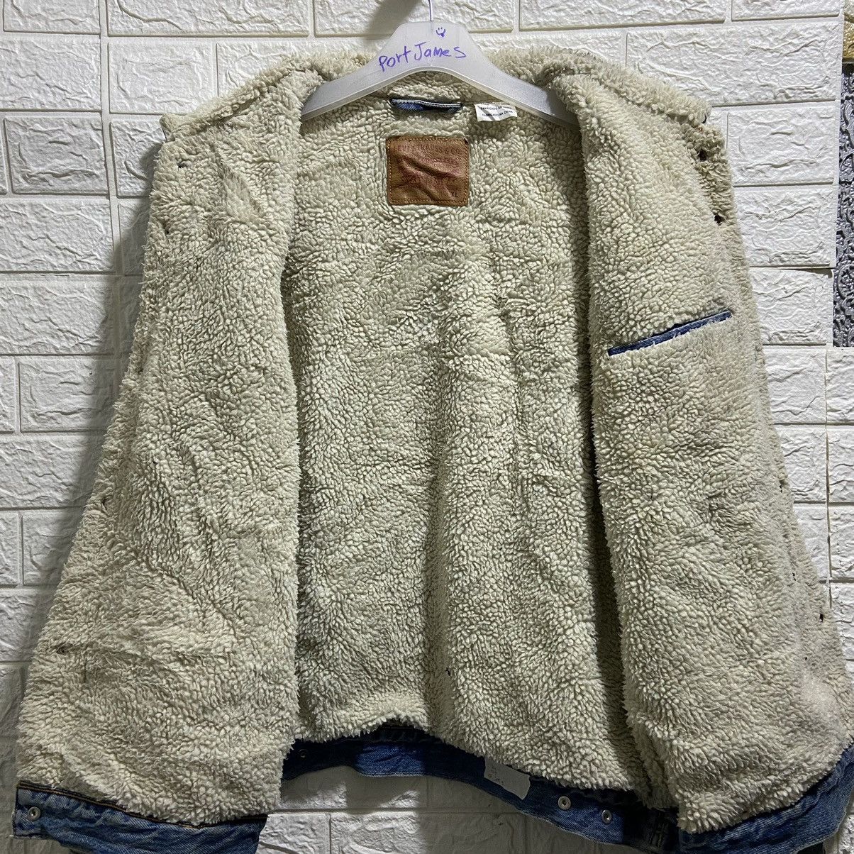 Levi's × Levi's Made & Crafted × Levi's Vintage Clothing Levi’s Denim Trucker Jacket Sherpa Size US XL / EU 56 / 4 - 3 Thumbnail