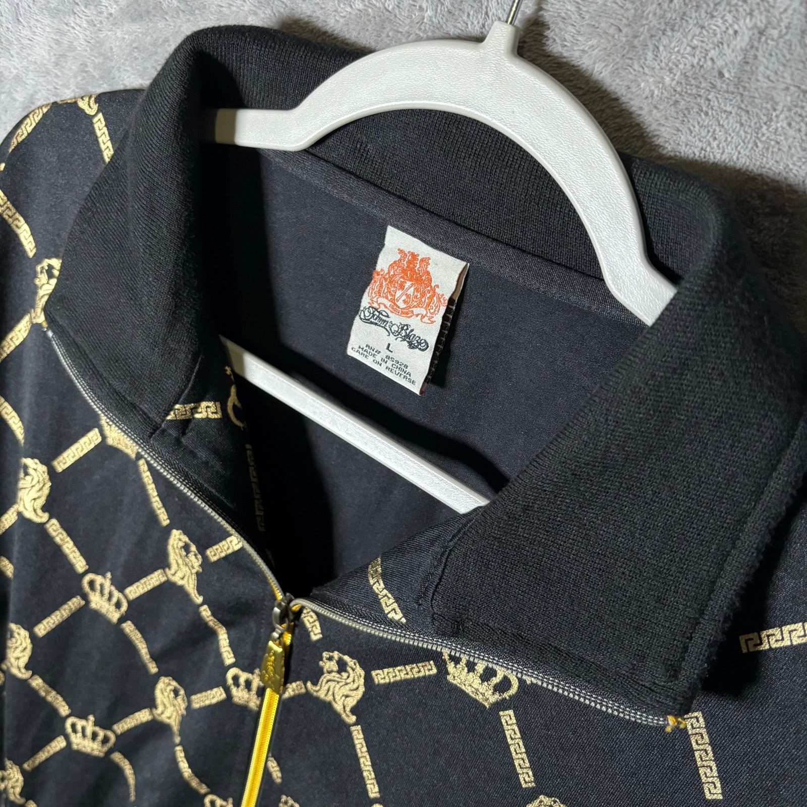 Other Rare Vintage Johnny Blaze Crown Lion Track Jacket Size L Size US L / EU 52-54 / 3 - 5 Thumbnail