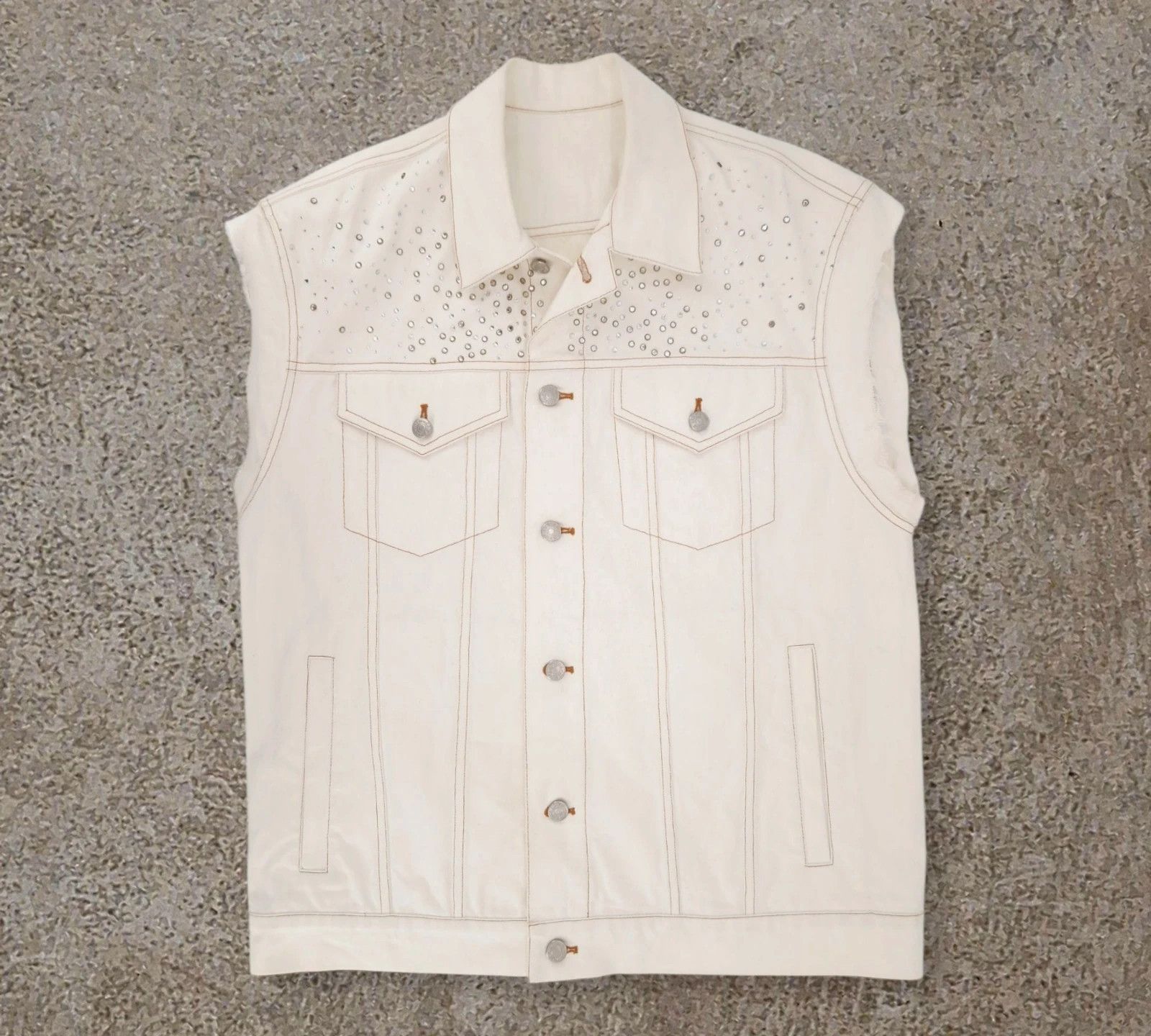 Dries Van Noten DVN Trucker Vest Size US M / EU 48-50 / 2 - 2 Thumbnail