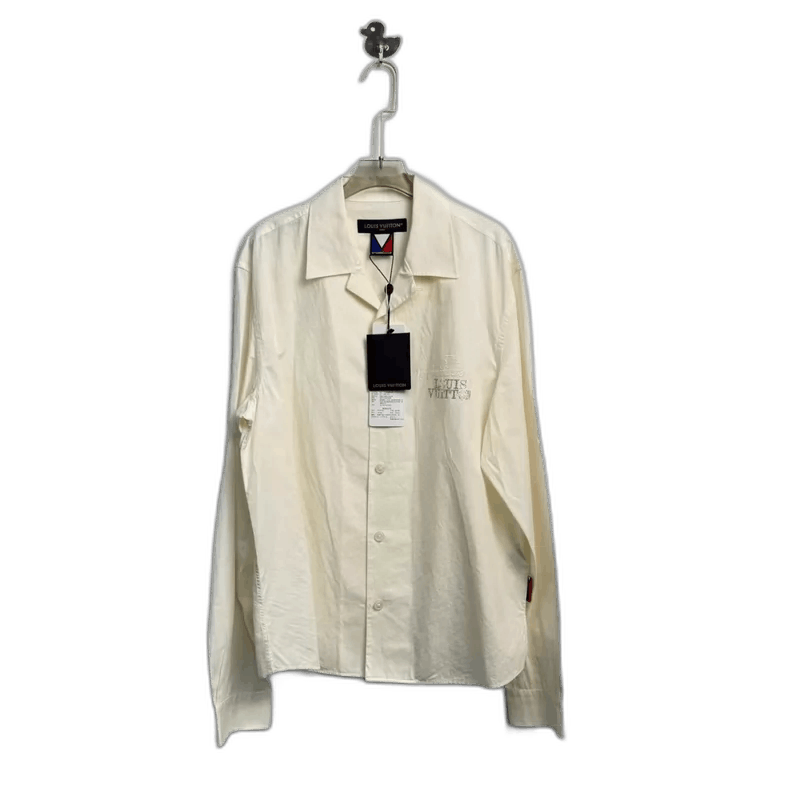 Louis Vuitton Louis Vuitton Long Sleeve Logo Shirt-yf Size US XL / EU 56 / 4 - 1 Thumbnail