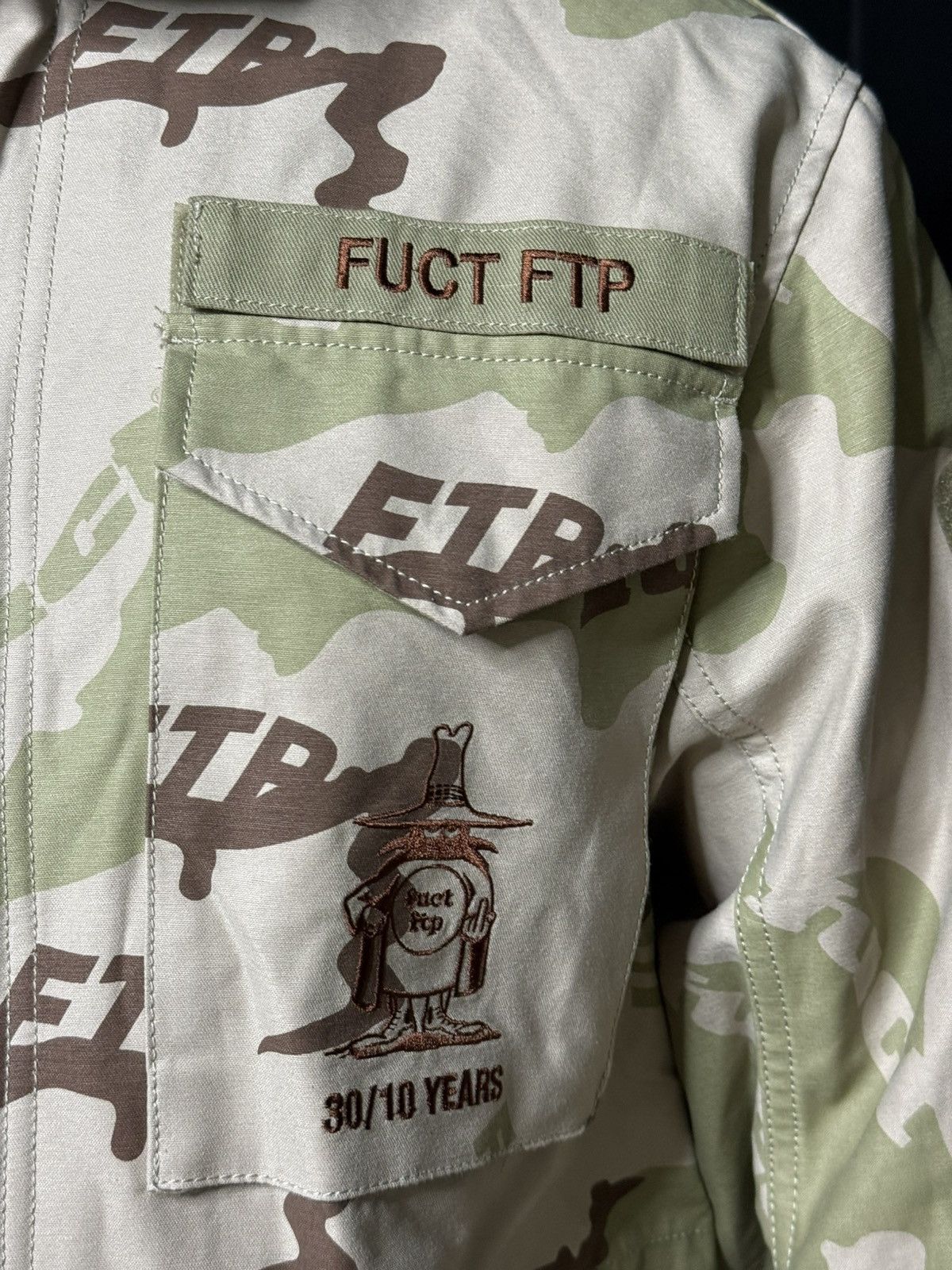 Fuck The Population FUCT x FTP M-65 Jacket Size US L / EU 52-54 / 3 - 4 Thumbnail
