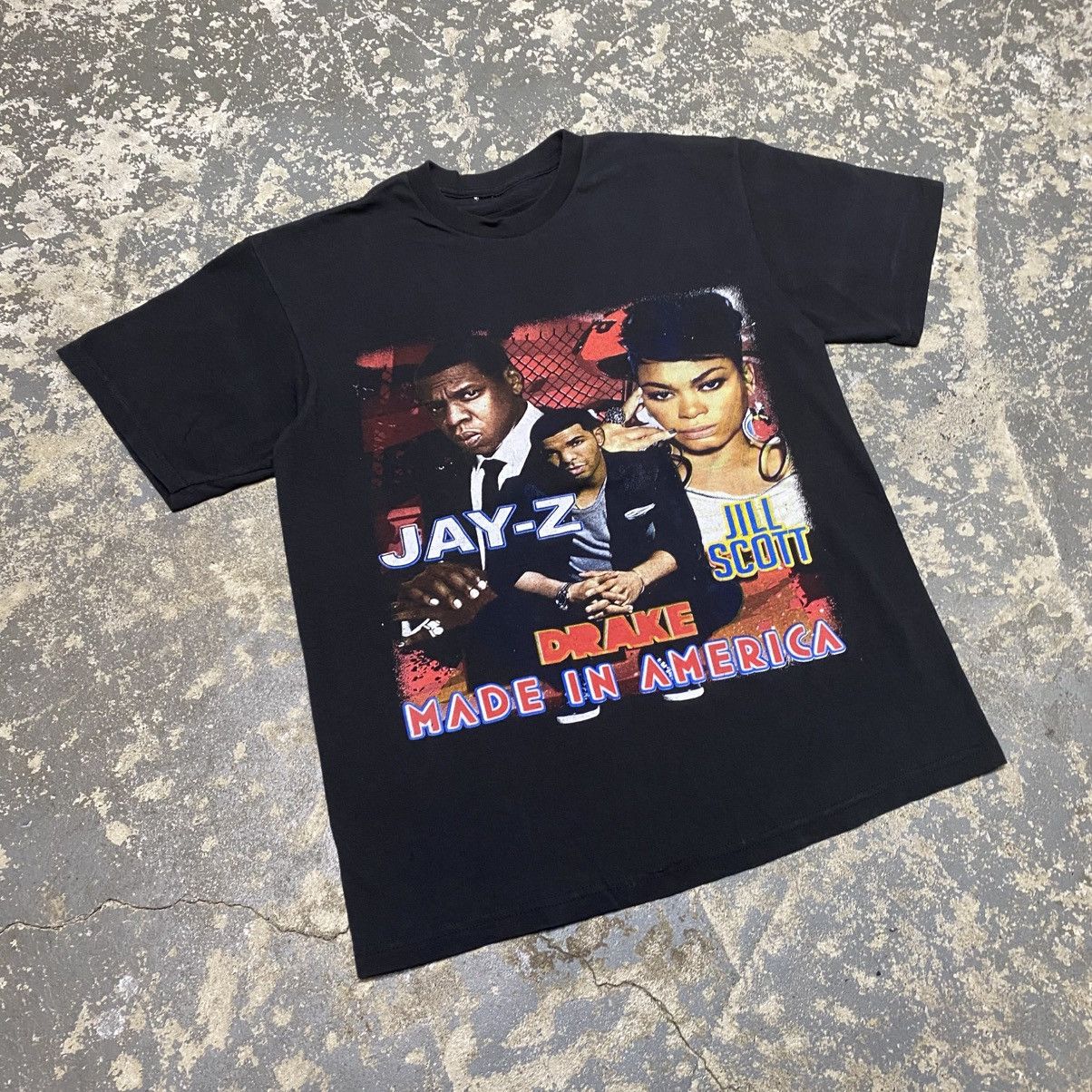 Rap Tees × Vintage Vintage Made in America Festival Jay Z Drake Lil Scott Rap Size US M / EU 48-50 / 2 - 9 Thumbnail