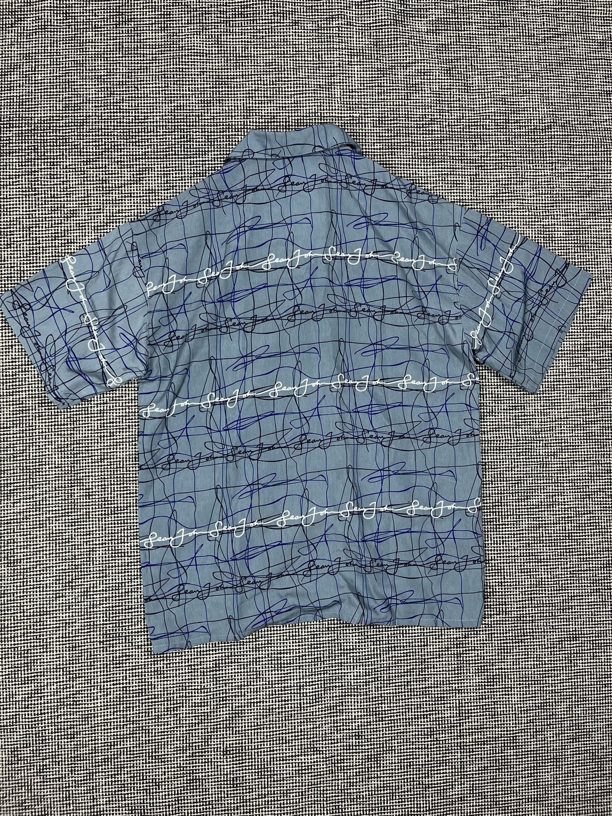 Sean John Vintage Sean John script button up shirt y2k rap style Size US XL / EU 56 / 4 - 2 Thumbnail