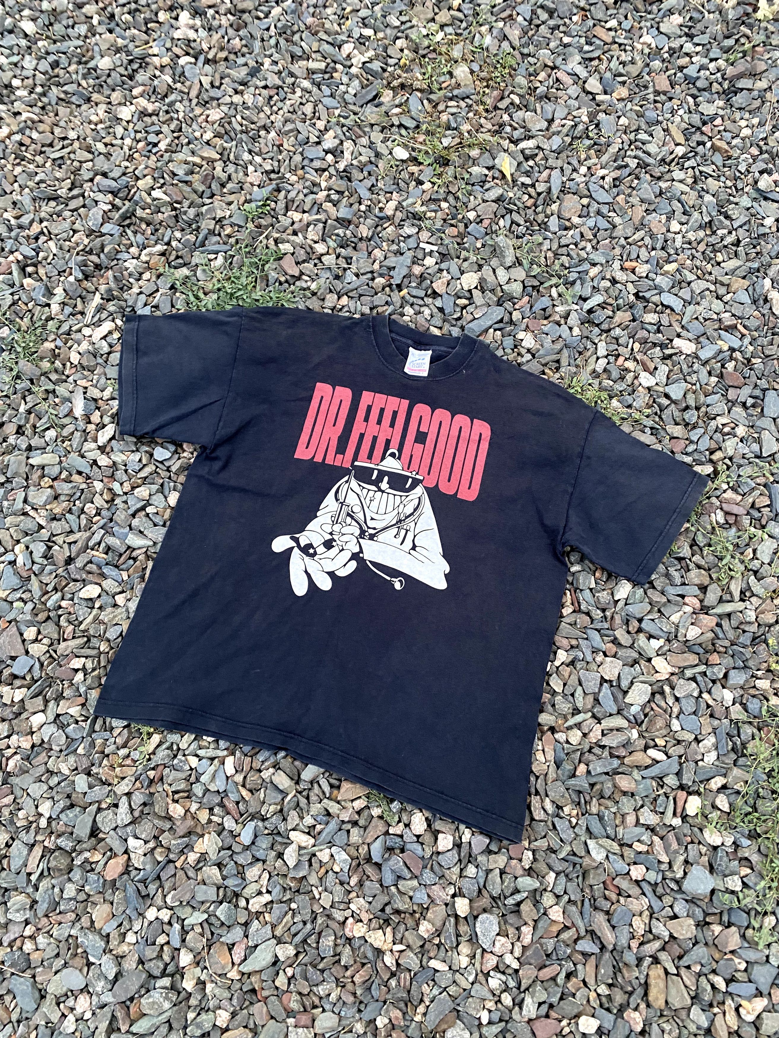 Band Tees Vintage DR.FEELGOOD T-shirt Size L Streetwear Size US L / EU 52-54 / 3 - 2 Thumbnail