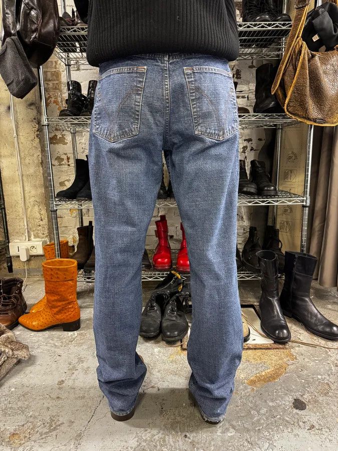 Dolce & Gabbana 2000s Dolce & Gabbana Raw Blue Denim Jeans Size US 31 - 5 Thumbnail