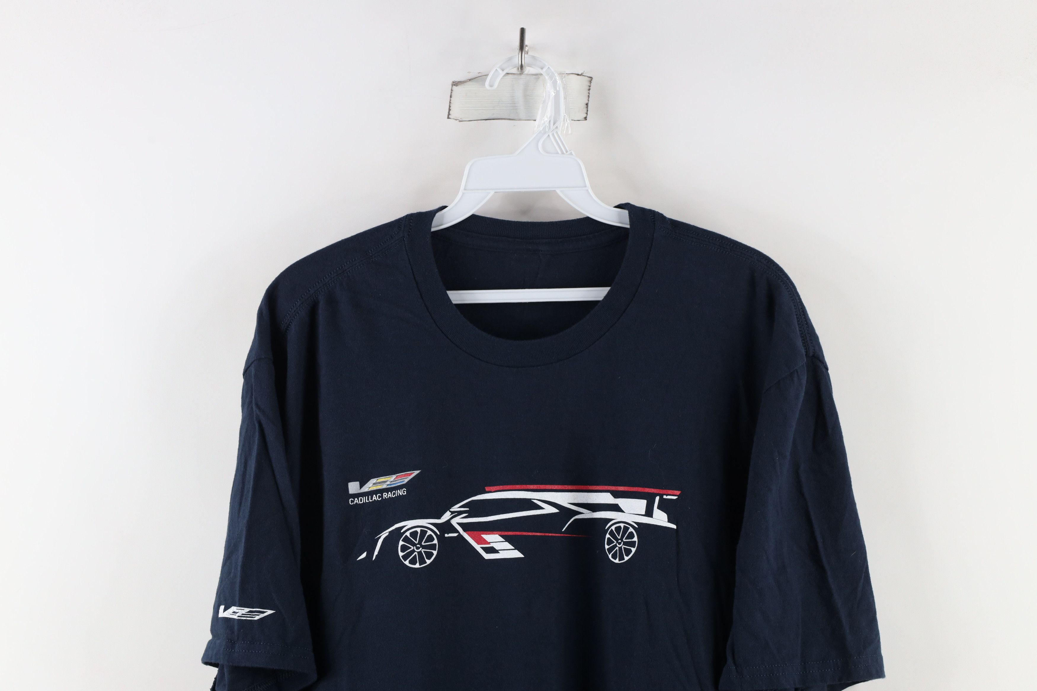 Vintage Streetwear Out Cadillac Racing Car Short Sleeve T-Shirt Blue Size US XL / EU 56 / 4 - 2 Thumbnail