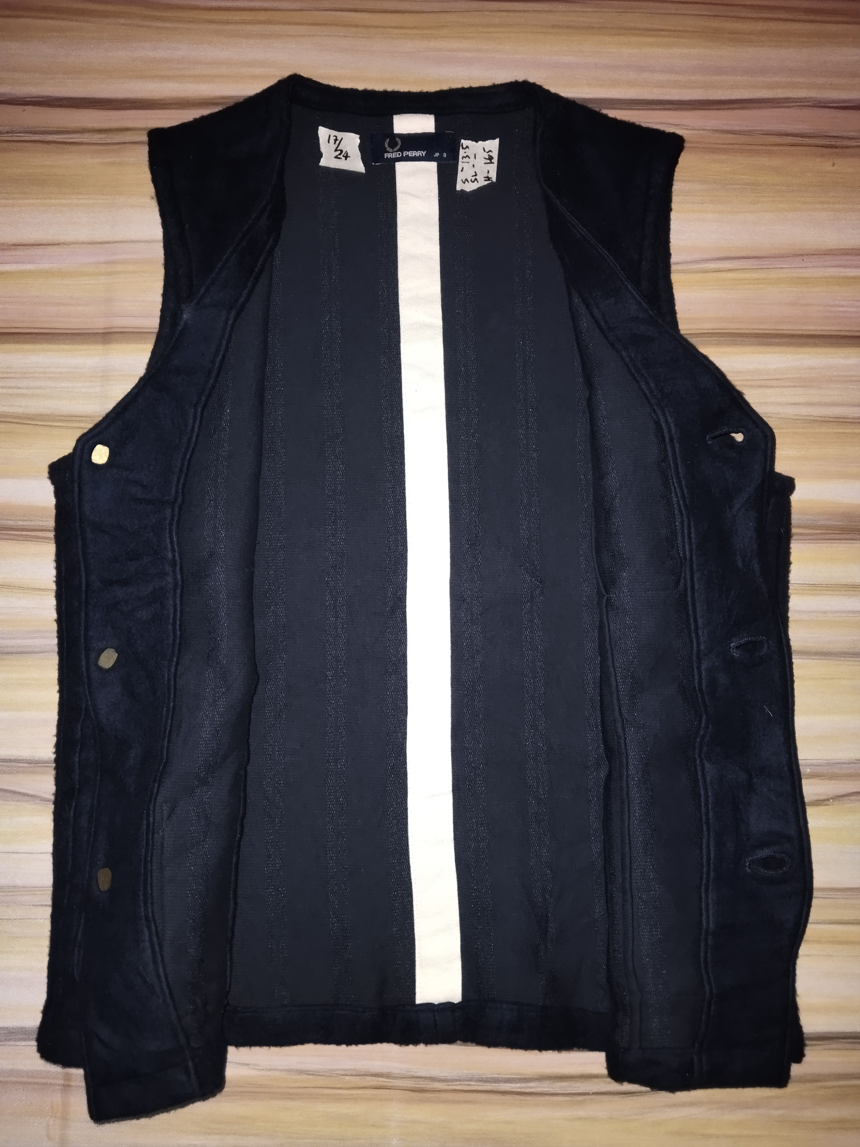 Fred Perry FRED PERRY Fleece Vest Size US S / EU 44-46 / 1 - 4 Thumbnail
