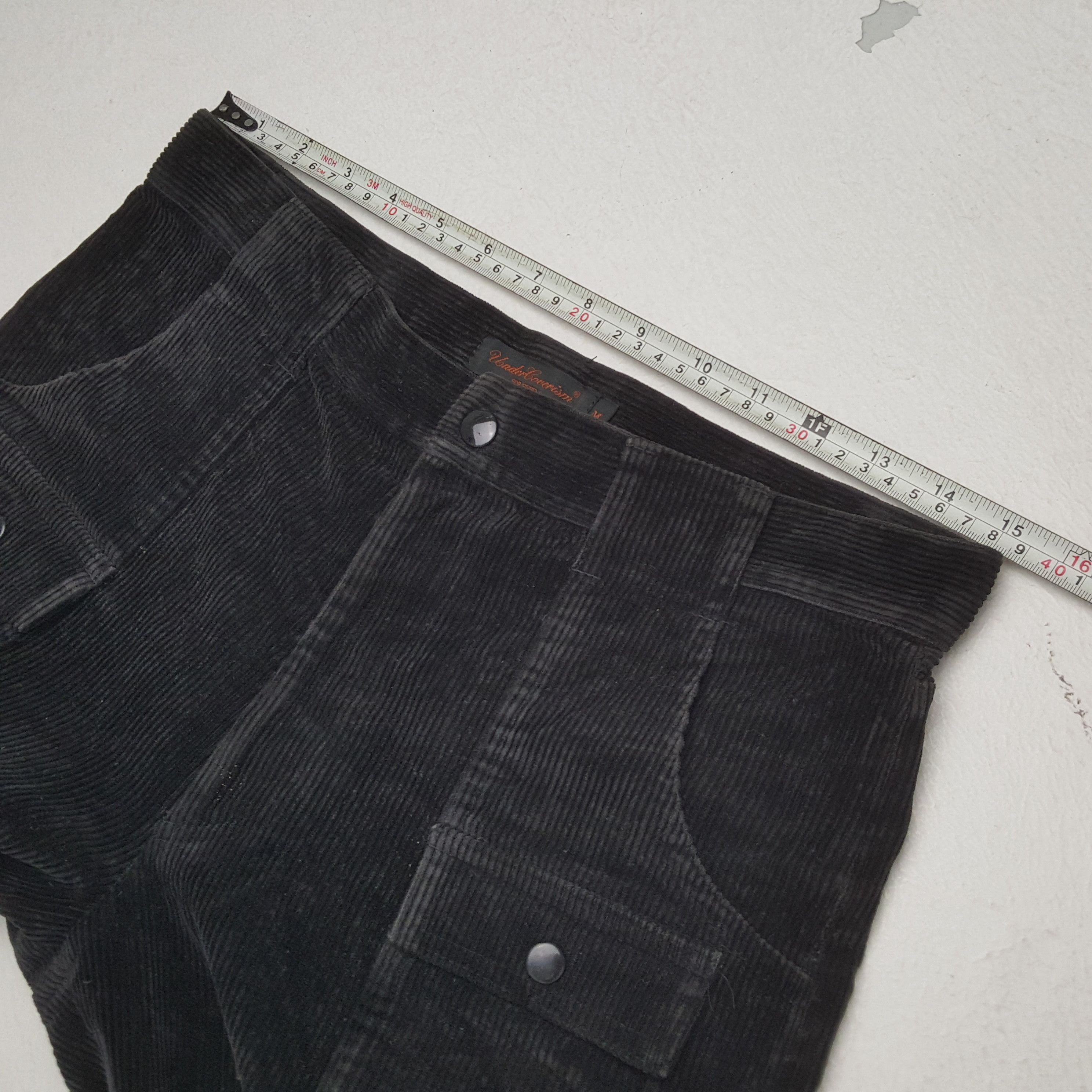 Jun Takahashi × Undercover × Vintage UNDERCOVER JUN TAKAHASHI Fashion Japanese Corduroy Pant Size US 30 / EU 46 - 7 Thumbnail