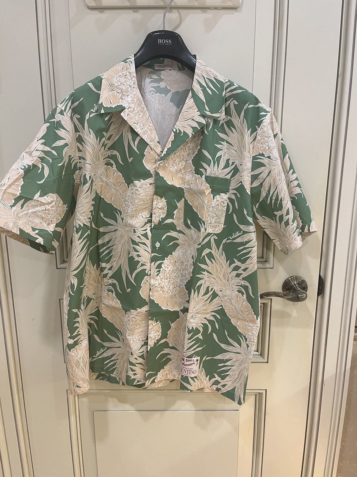 Valentino Pineapple print bowling shirt size 46 Size US S / EU 44-46 / 1 - 5 Thumbnail