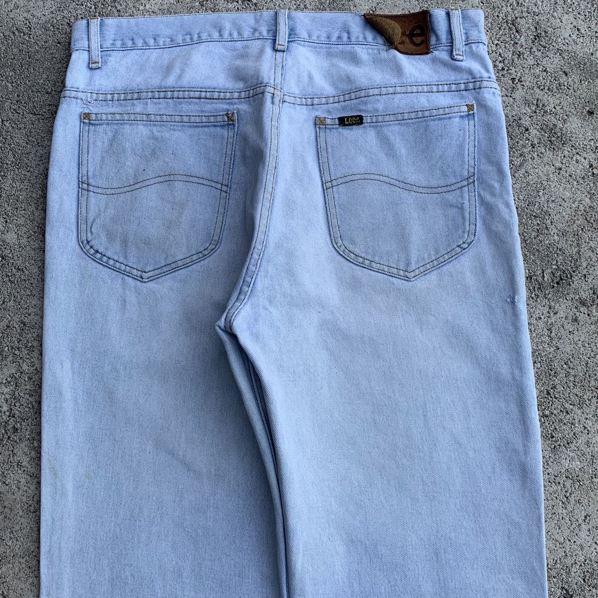 Lee Vintage 70s Reproduction Lee USA Light Wash W34 Size US 34 / EU 50 - 11 Thumbnail