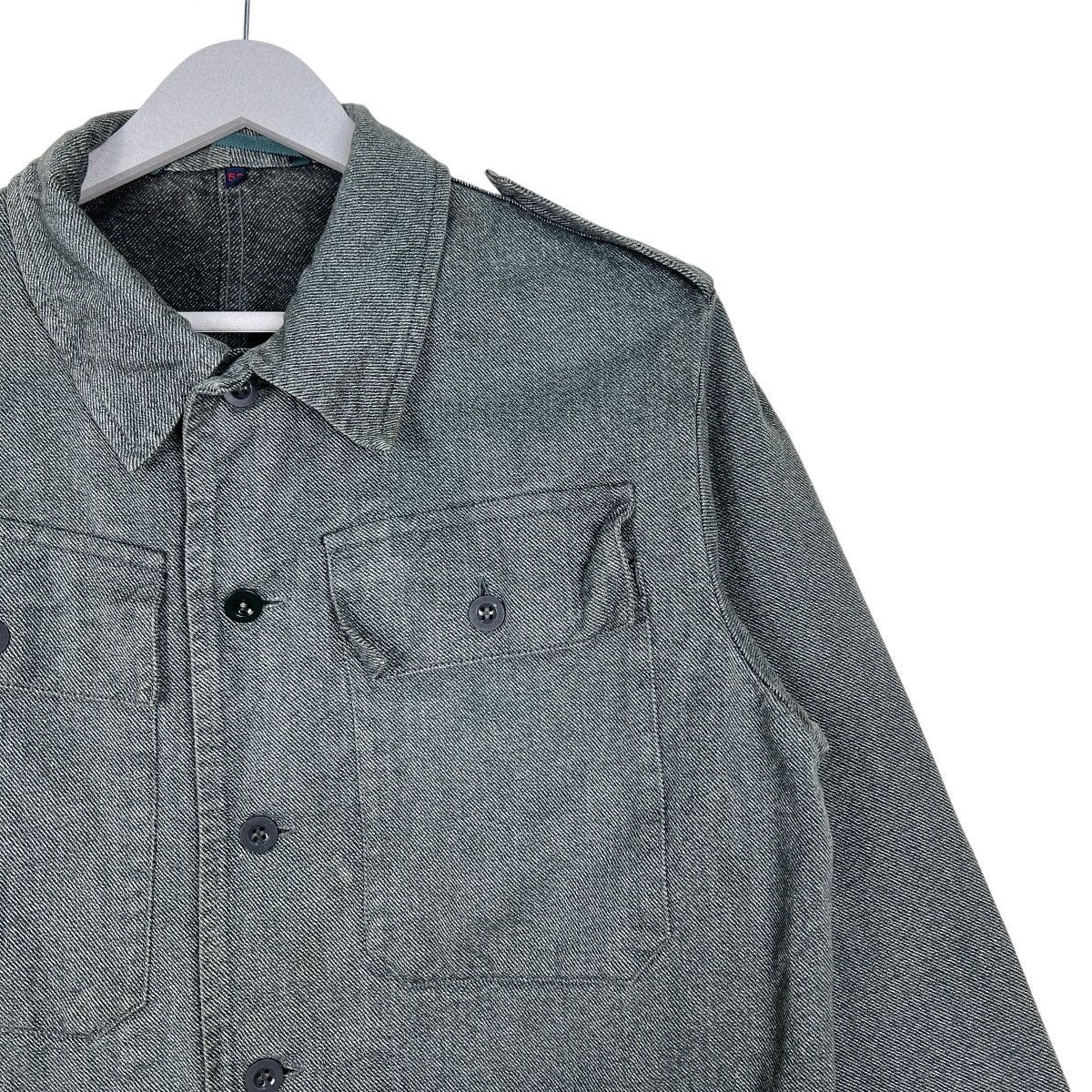Vintage 🔥 TRUE 50s-60s VINTAGE SPILAG SWISS MILITARY SHIRTS JACKET Size US L / EU 52-54 / 3 - 6 Thumbnail