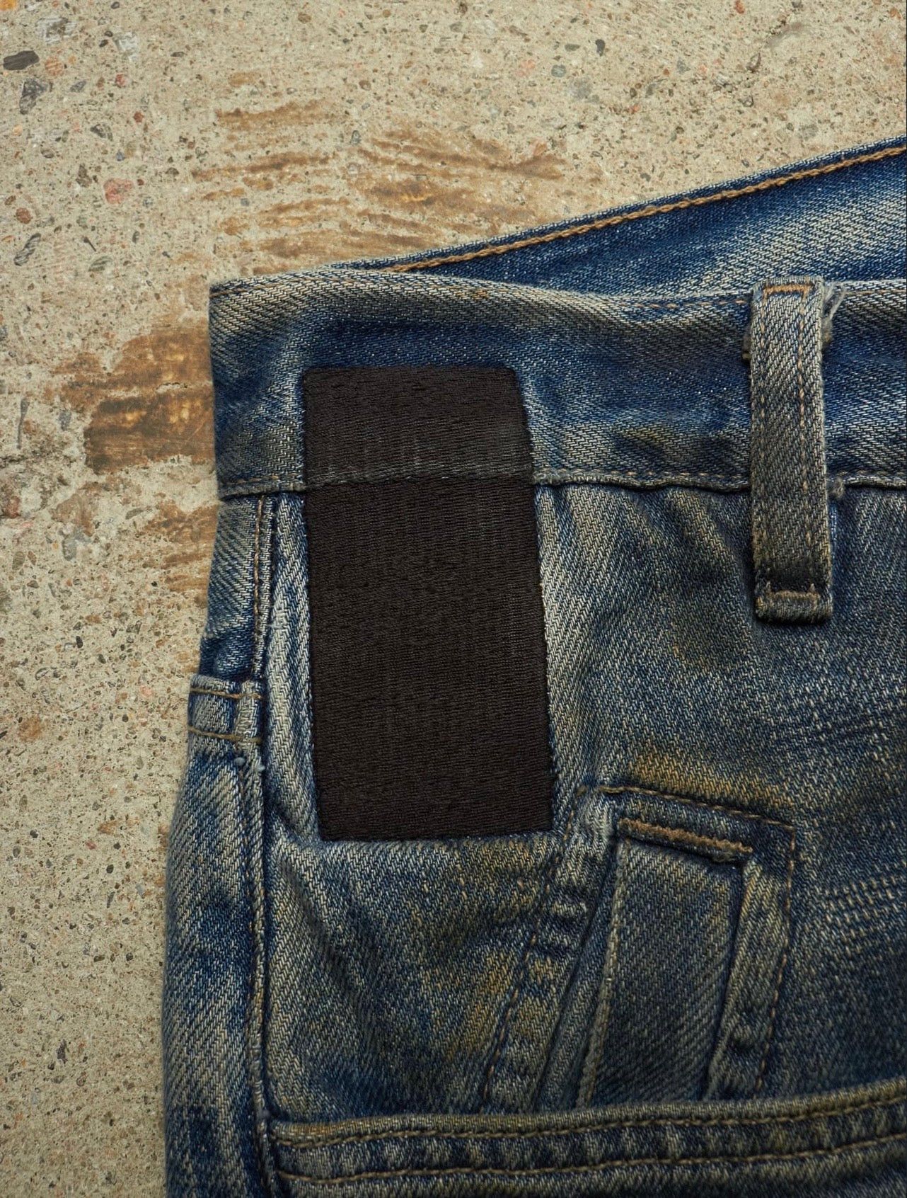 Rick Owens 01 [SLAB] MUDWASH WIDE CARPENTER DENIM Size US 29 - 5 Thumbnail