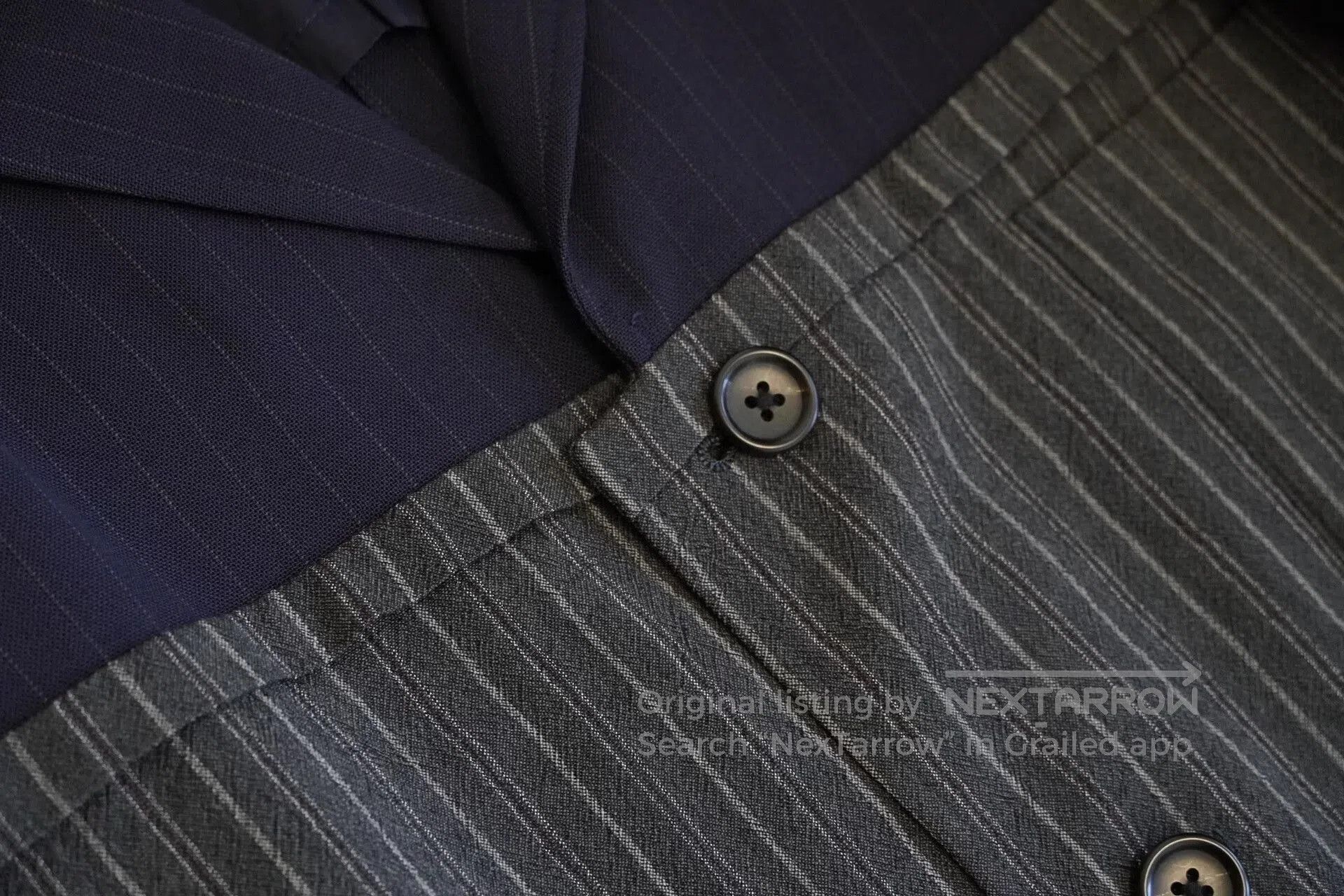Yohji Yamamoto Yohji Yamamoto Striped Wool Jacket. Size US M / EU 48-50 / 2 - 4 Thumbnail