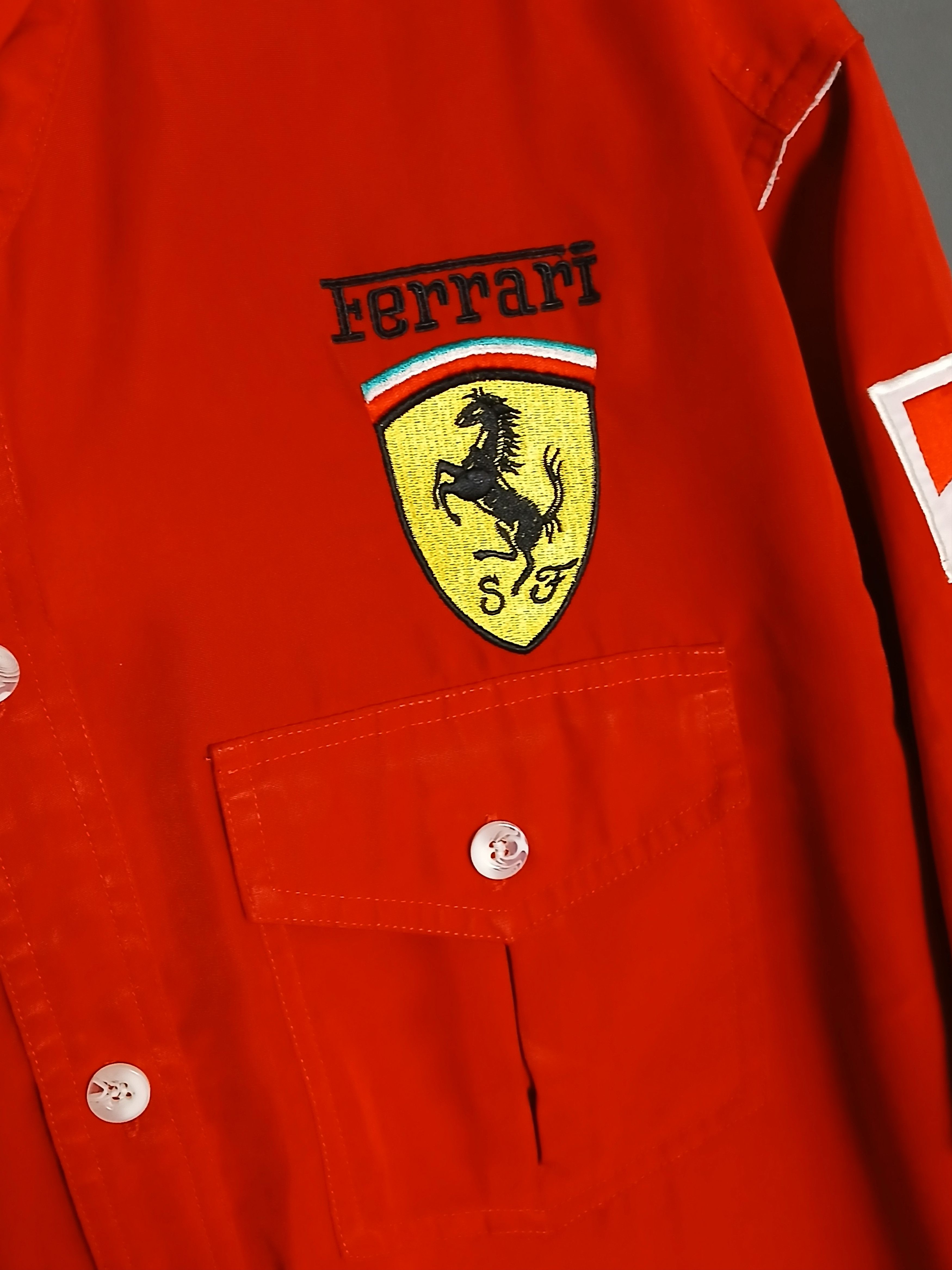 Ferrari Ferrari Schumacher F1 Racing Shirt Size US L / EU 52-54 / 3 - 3 Thumbnail