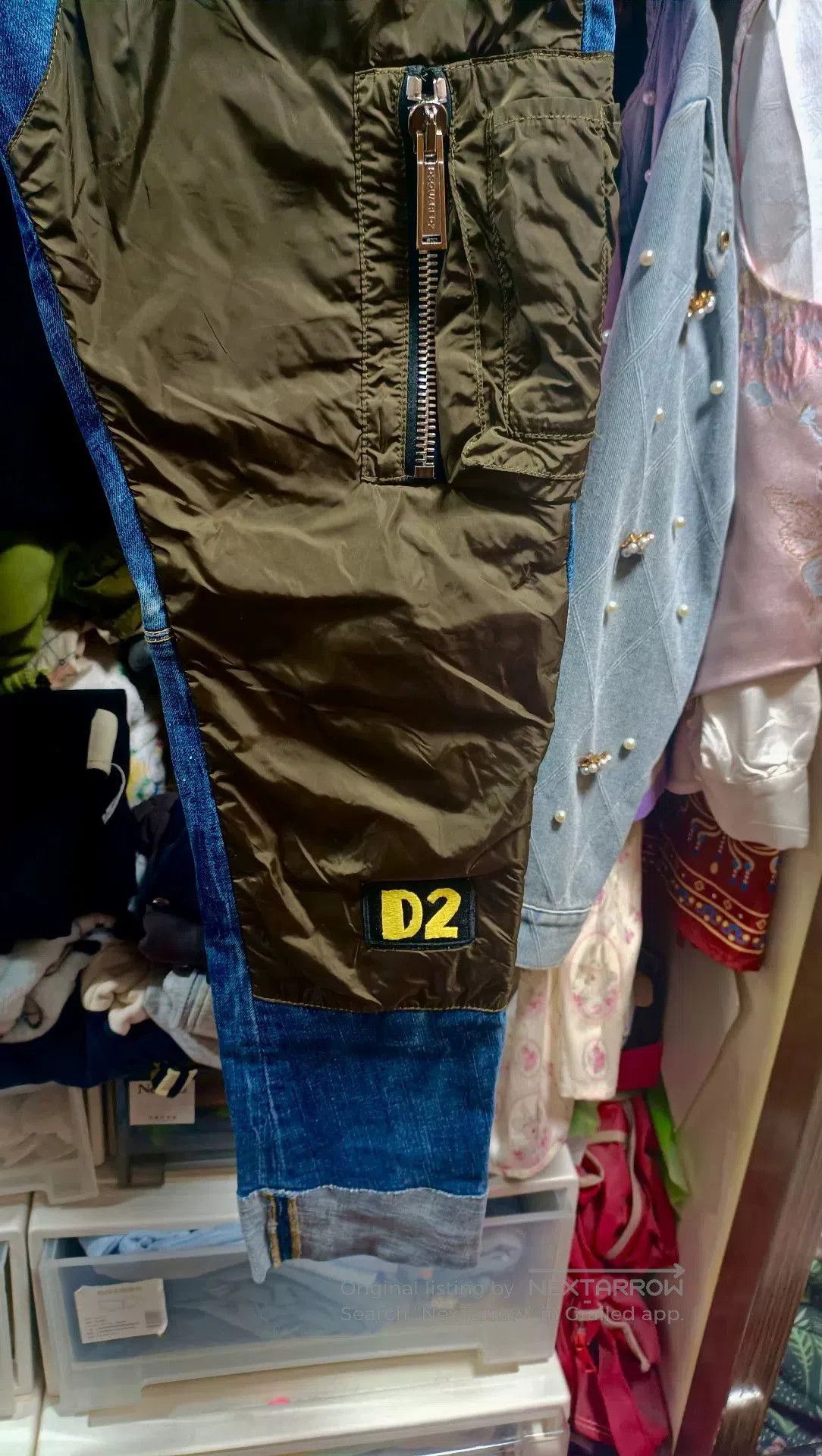 Dsquared2 Dsquared2 Sailor Cargo Jeans Nylon. Size US 28 / EU 44 - 6 Thumbnail