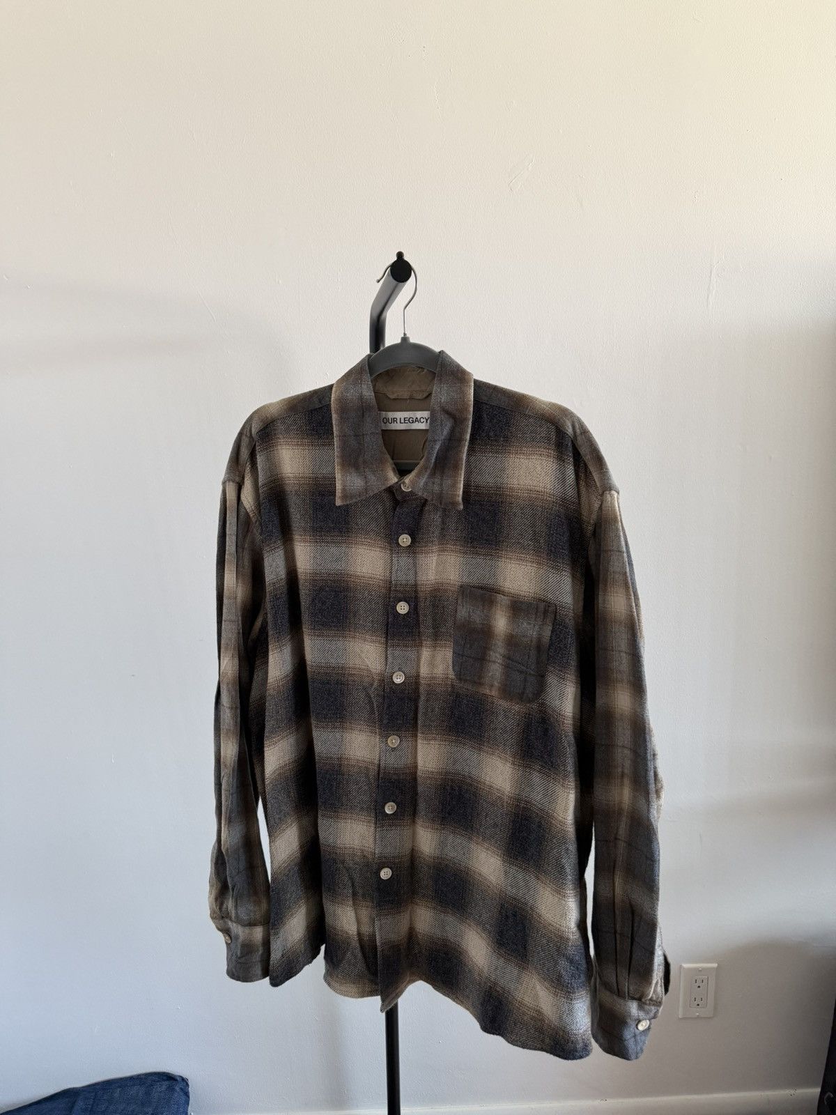 Our Legacy Above Shirt Doyle Check Flannel | Grailed