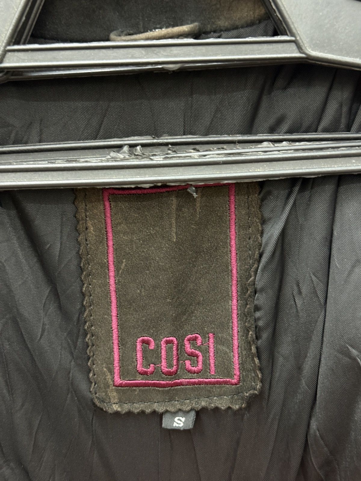 Genuine Leather 🔥🔥🔥ARCHIVE VINTAGE COSI LEATHER SUNFADED JACKET Size US M / EU 48-50 / 2 - 8 Thumbnail