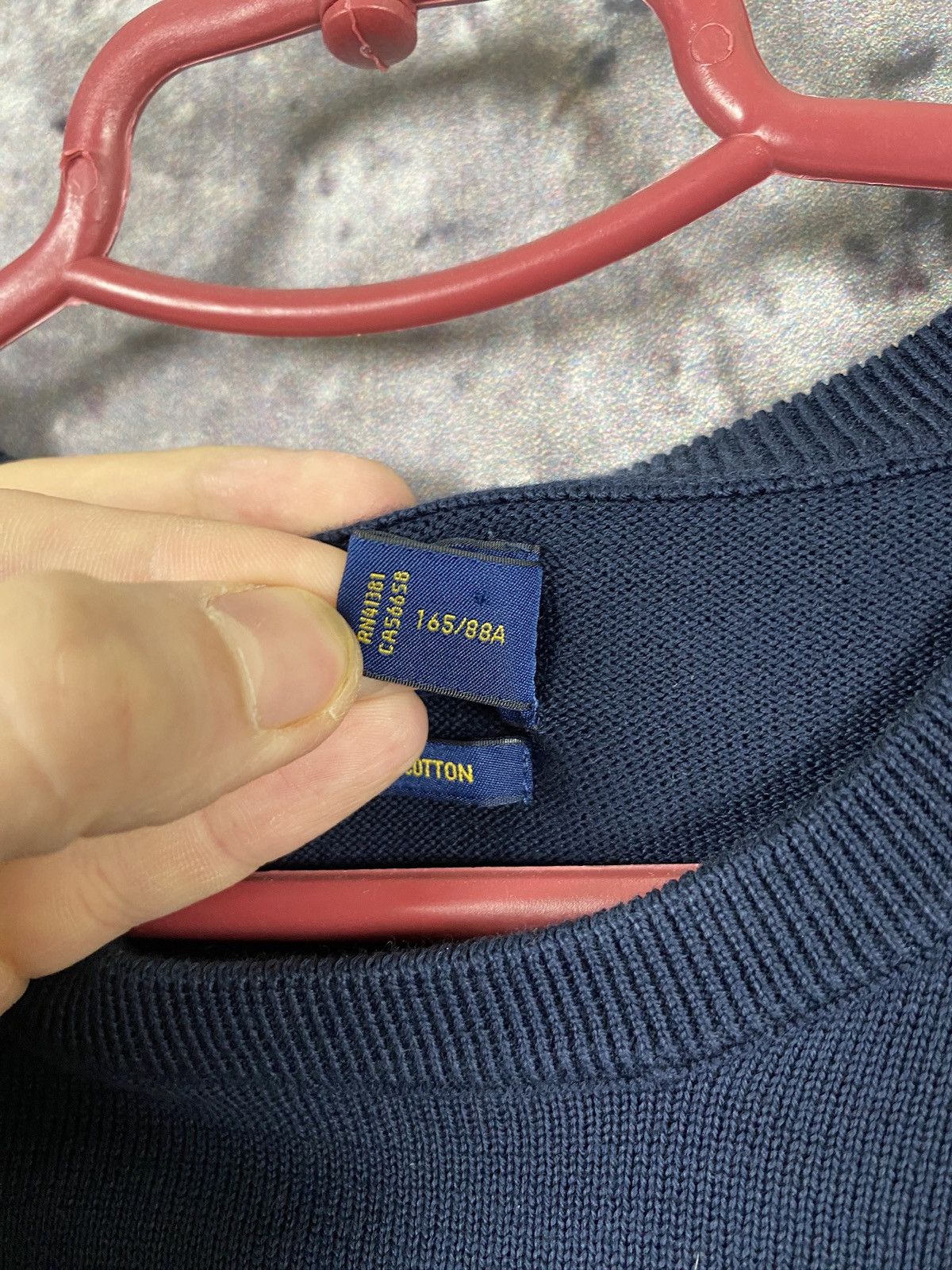 Polo Ralph Lauren × Vintage Men’s Polo Ralph Lauren Pullover Sweater Luxury Size XS Size US XS / EU 42 / 0 - 6 Thumbnail