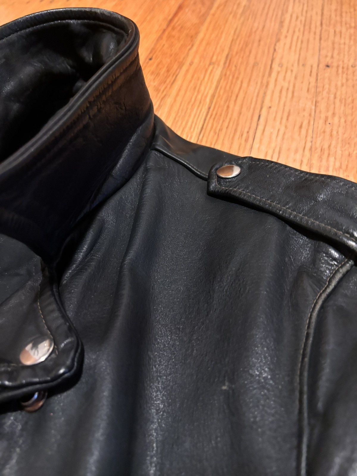 Other Vintage Mid-Late 60s Leather motorcycle Jacket Size US S / EU 44-46 / 1 - 14 Thumbnail