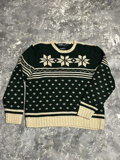 Ralph Lauren Ralph Lauren Hand knit sweater Norwegian pattern