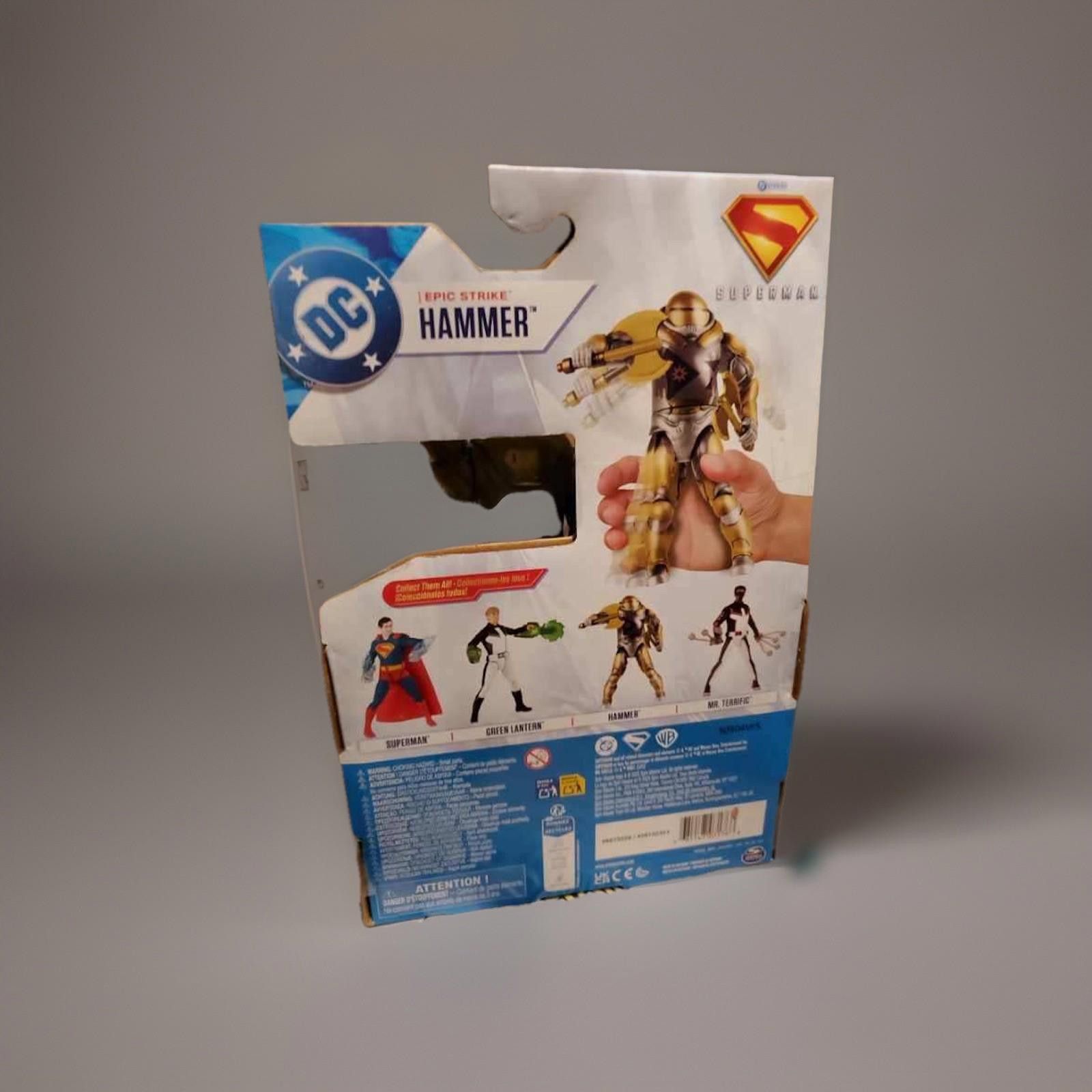 Other DC Comics, Superman, Hammer of Boravia Epic Strike Action Size ONE SIZE - 4 Thumbnail