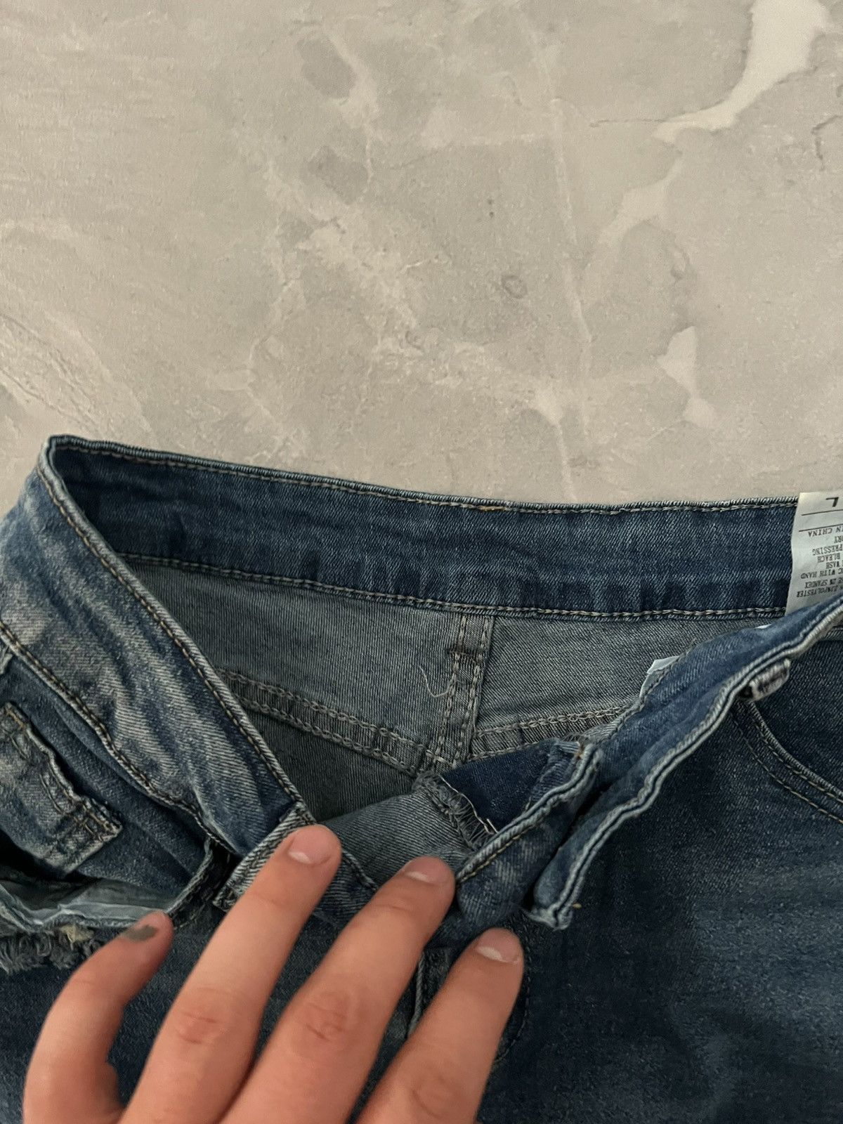 Japanese Brand Faded Number Nine Style / Underground Grunge / Y2K Aesthetic Size US 31 - 5 Thumbnail