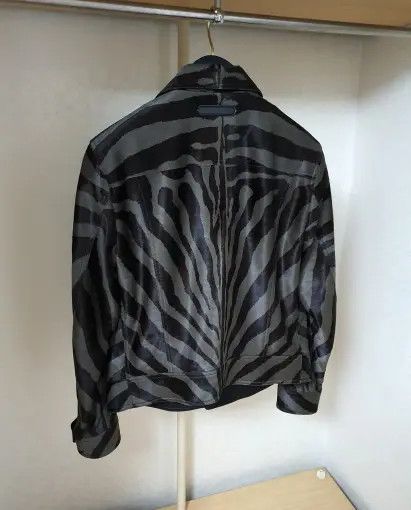 Tom Ford o1sm1stk0326 Suede Jacket Leather in Black/Khaki Size US M / EU 48-50 / 2 - 3 Thumbnail