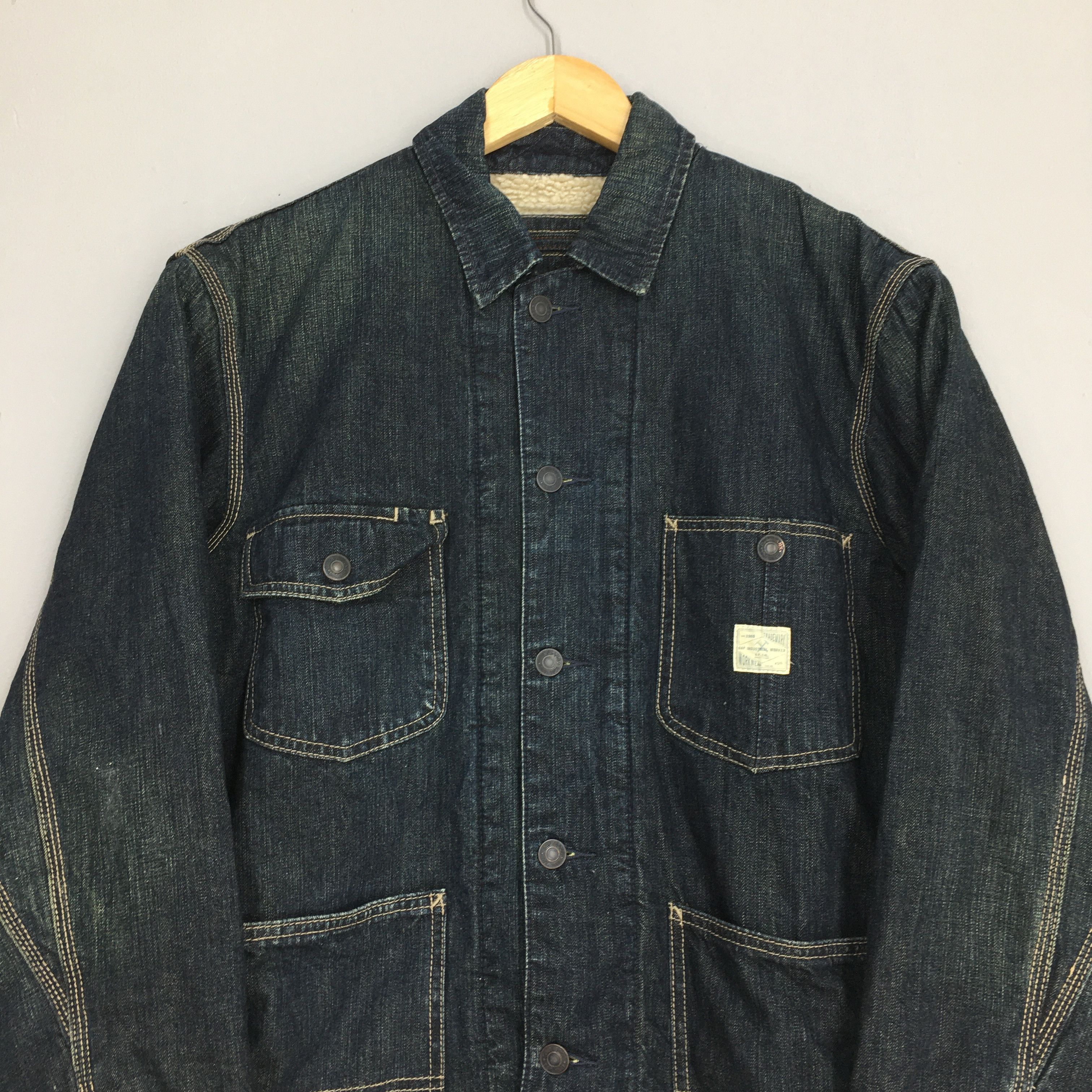 Gap Vintage Gap Denim Workers Jeans Jacket Small Size US S / EU 44-46 / 1 - 2 Thumbnail