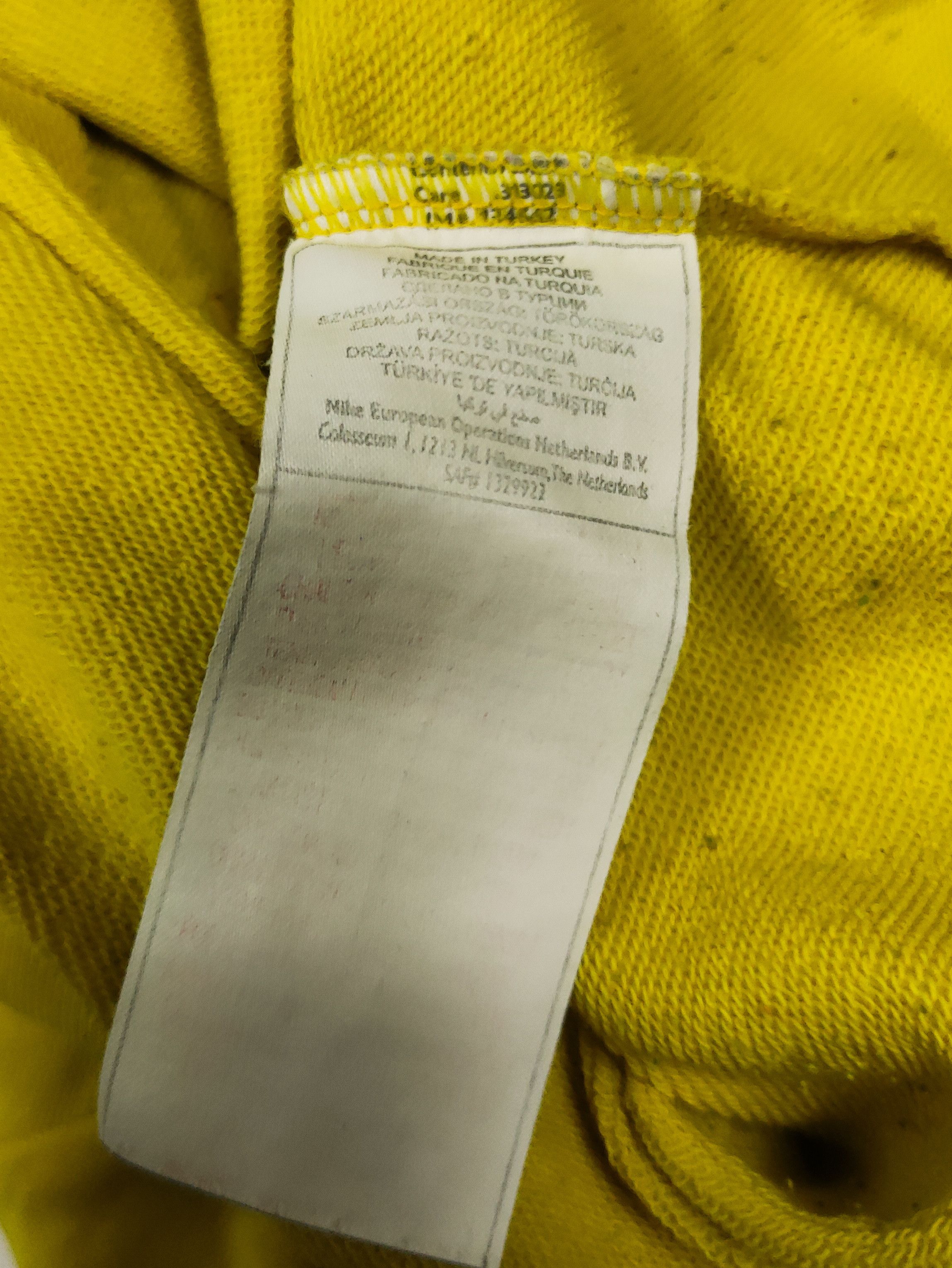 Nike FC Barcelona x Nike Sportswear Vintage Yellow Hoodie Barca Size US L / EU 52-54 / 3 - 6 Thumbnail