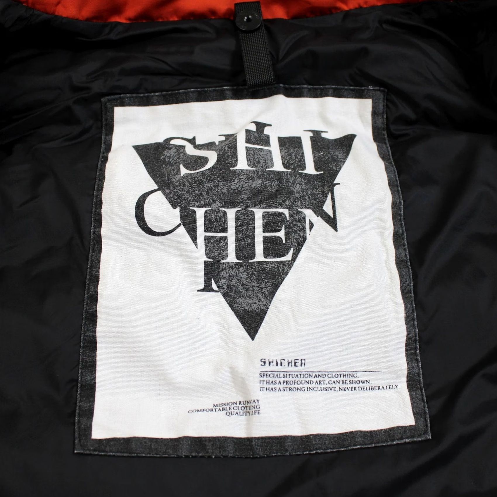 Vintage Shi Chen Jacket Men Medium Orange Quilted Puffer Full Zip Casual Outdoor Artsy Size US M / EU 48-50 / 2 - 3 Thumbnail